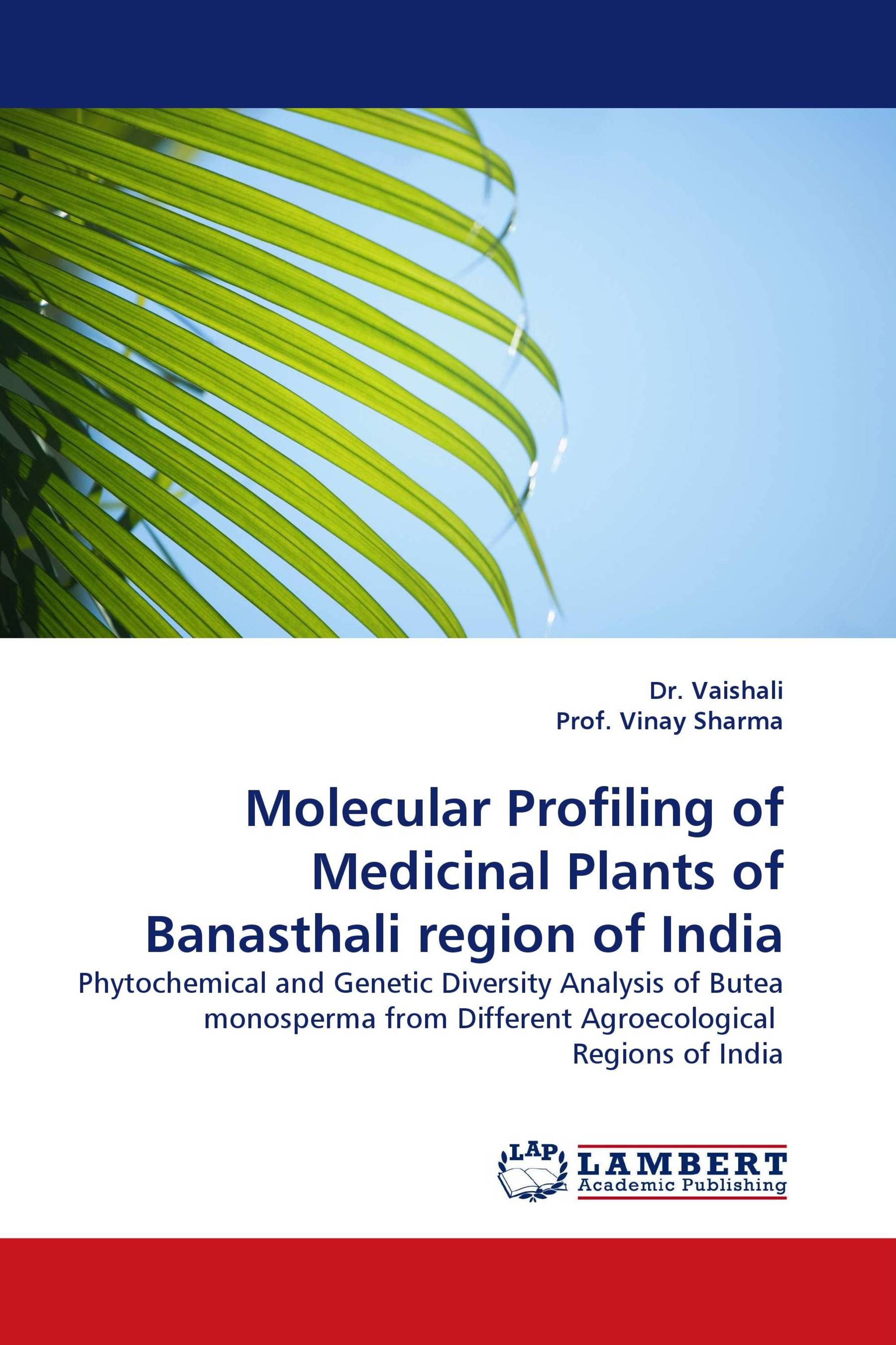 Molecular Profiling of Medicinal Plants of Banasthali region of India