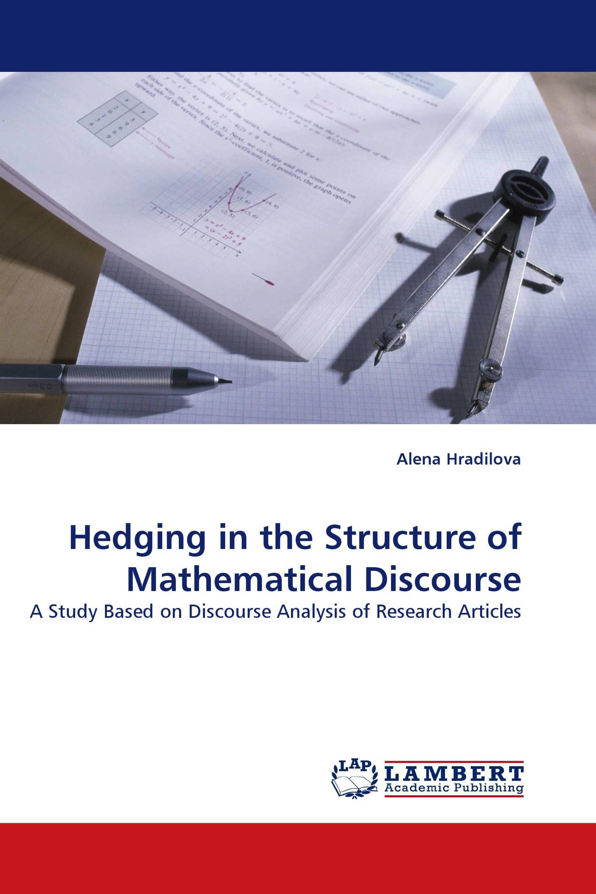 Hedging in the Structure of Mathematical Discourse