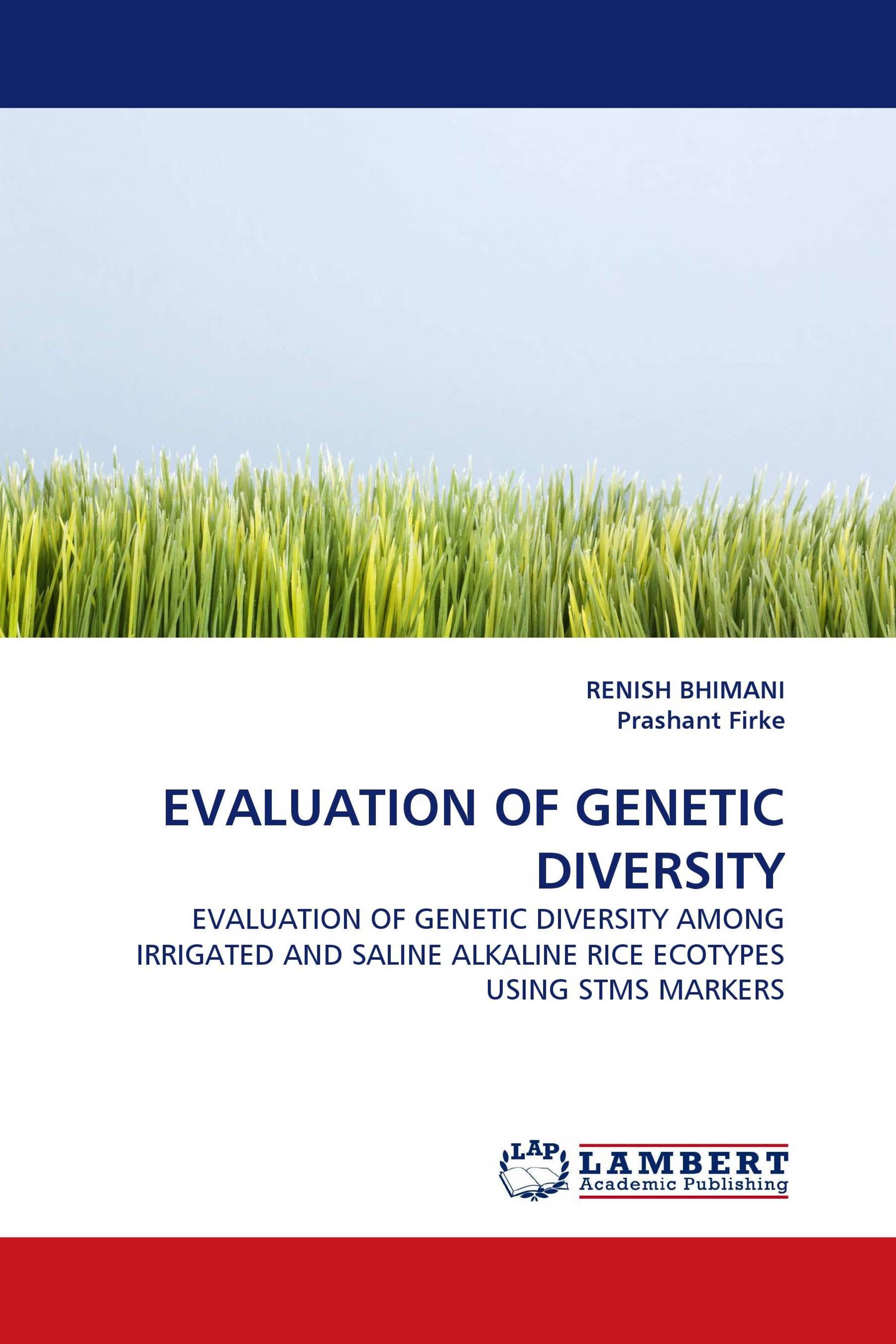 EVALUATION OF GENETIC DIVERSITY