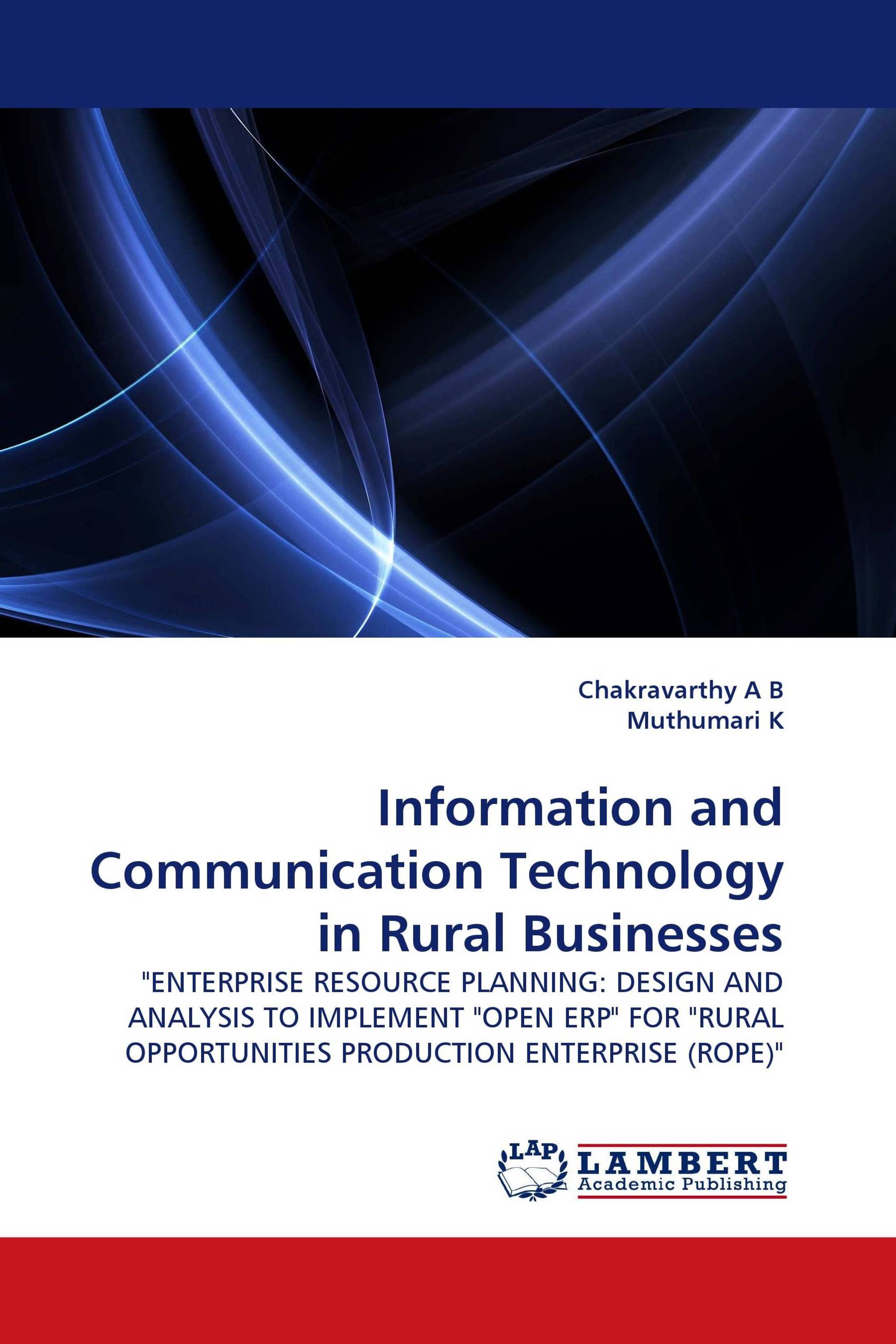 Information and Communication Technology in Rural Businesses