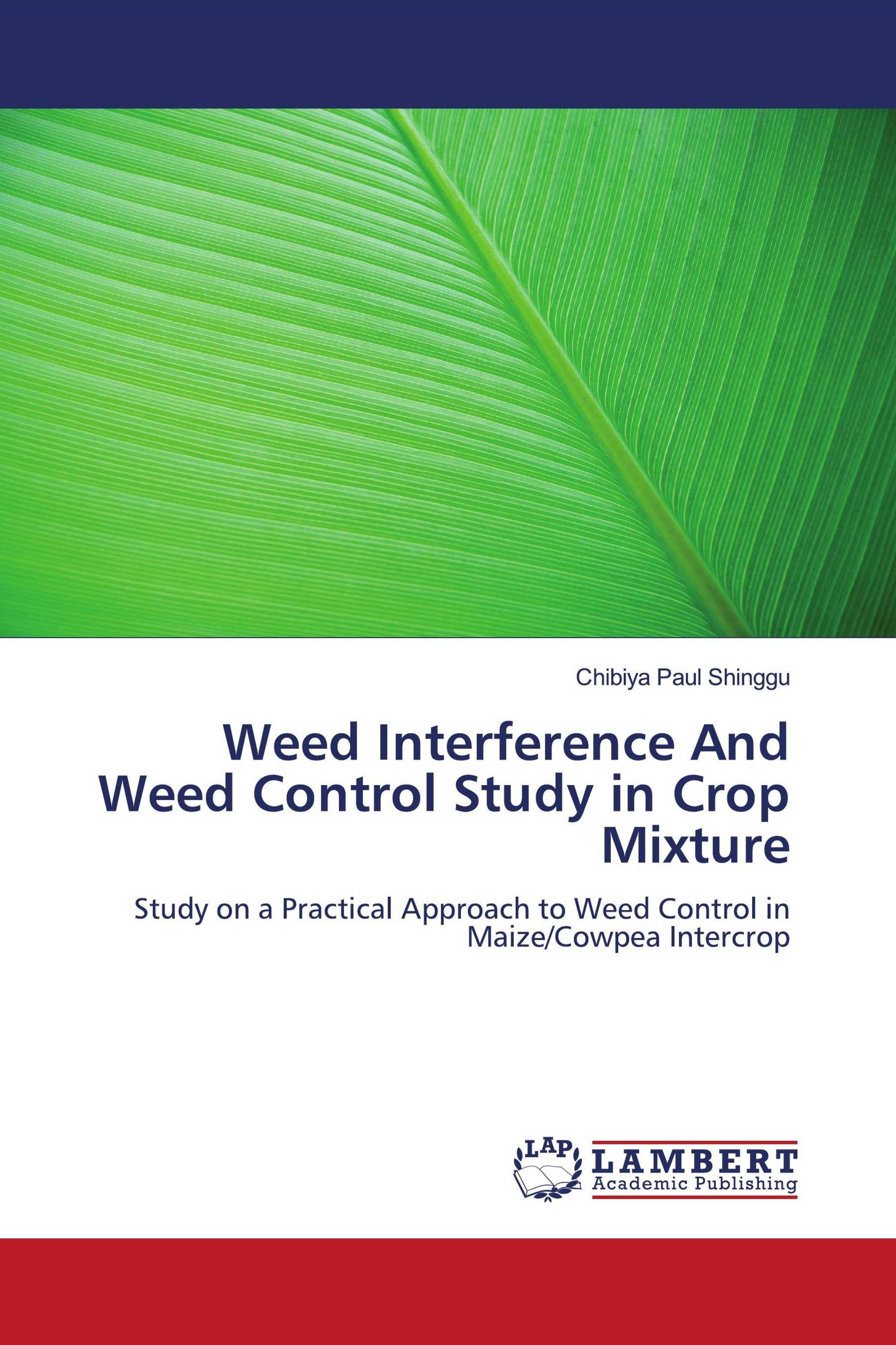 Weed Interference And Weed Control Study in Crop Mixture