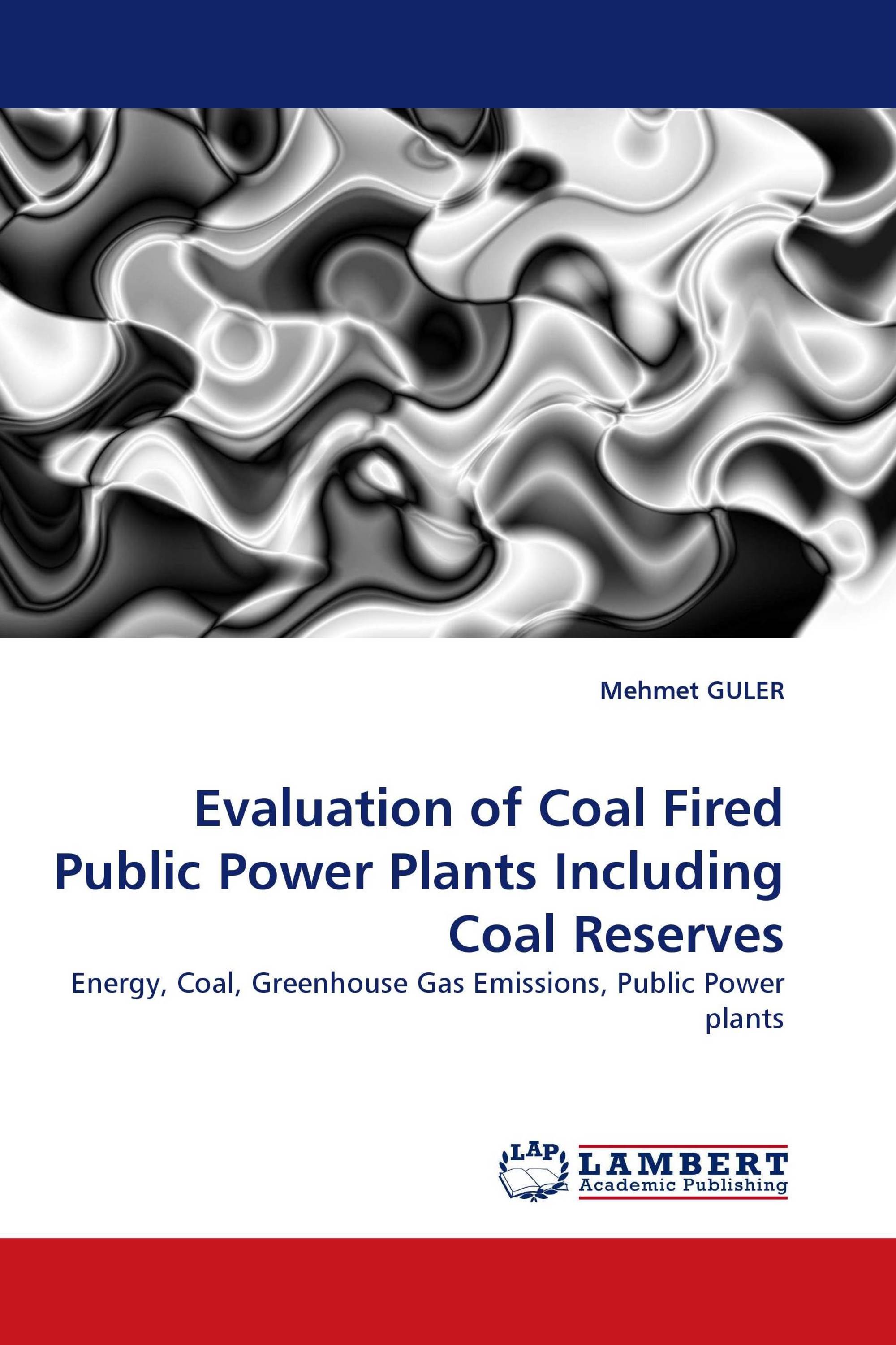 Evaluation of Coal Fired Public Power Plants Including Coal Reserves