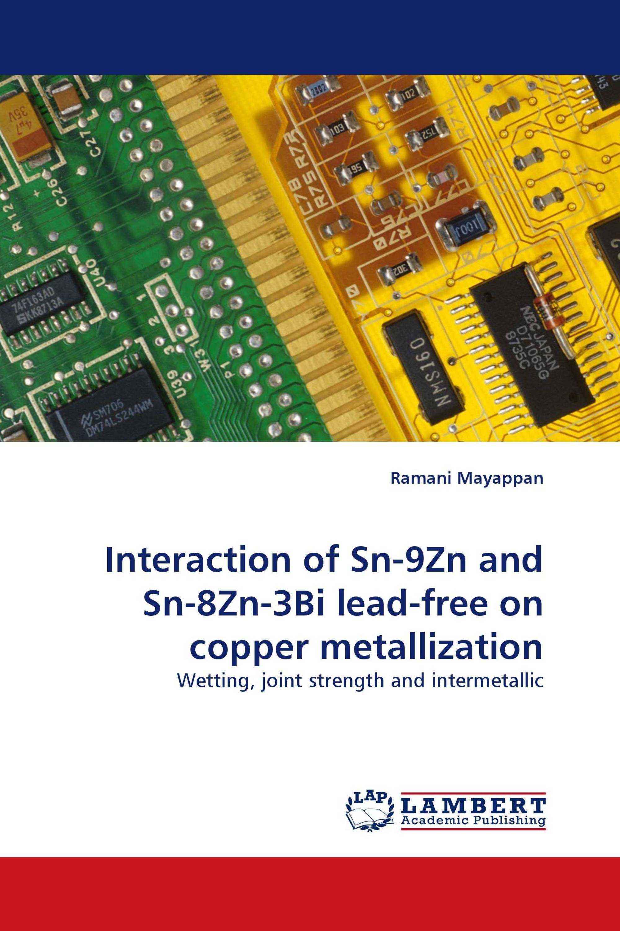 Interaction of Sn-9Zn and Sn-8Zn-3Bi lead-free on copper metallization