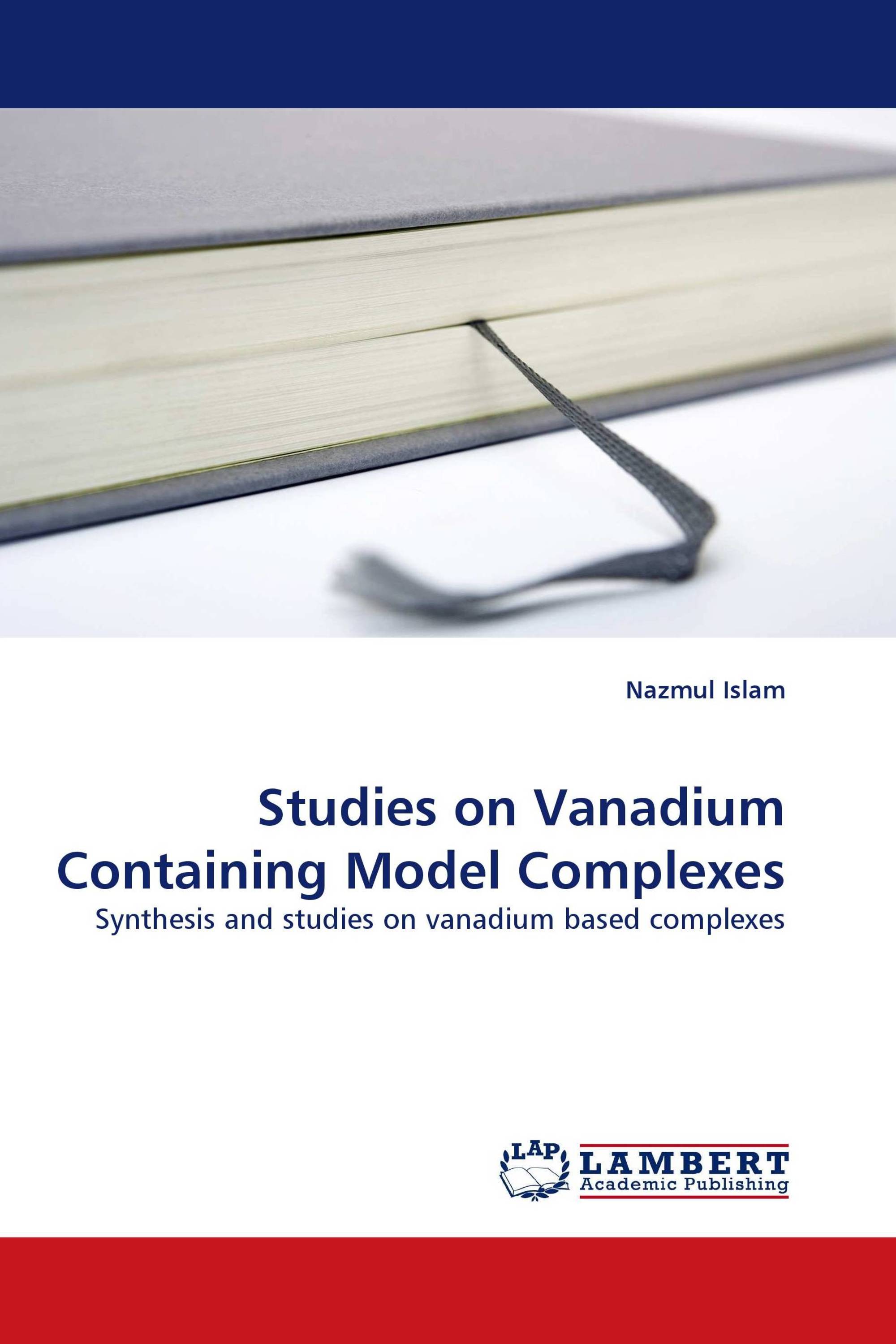 Studies on Vanadium Containing Model Complexes