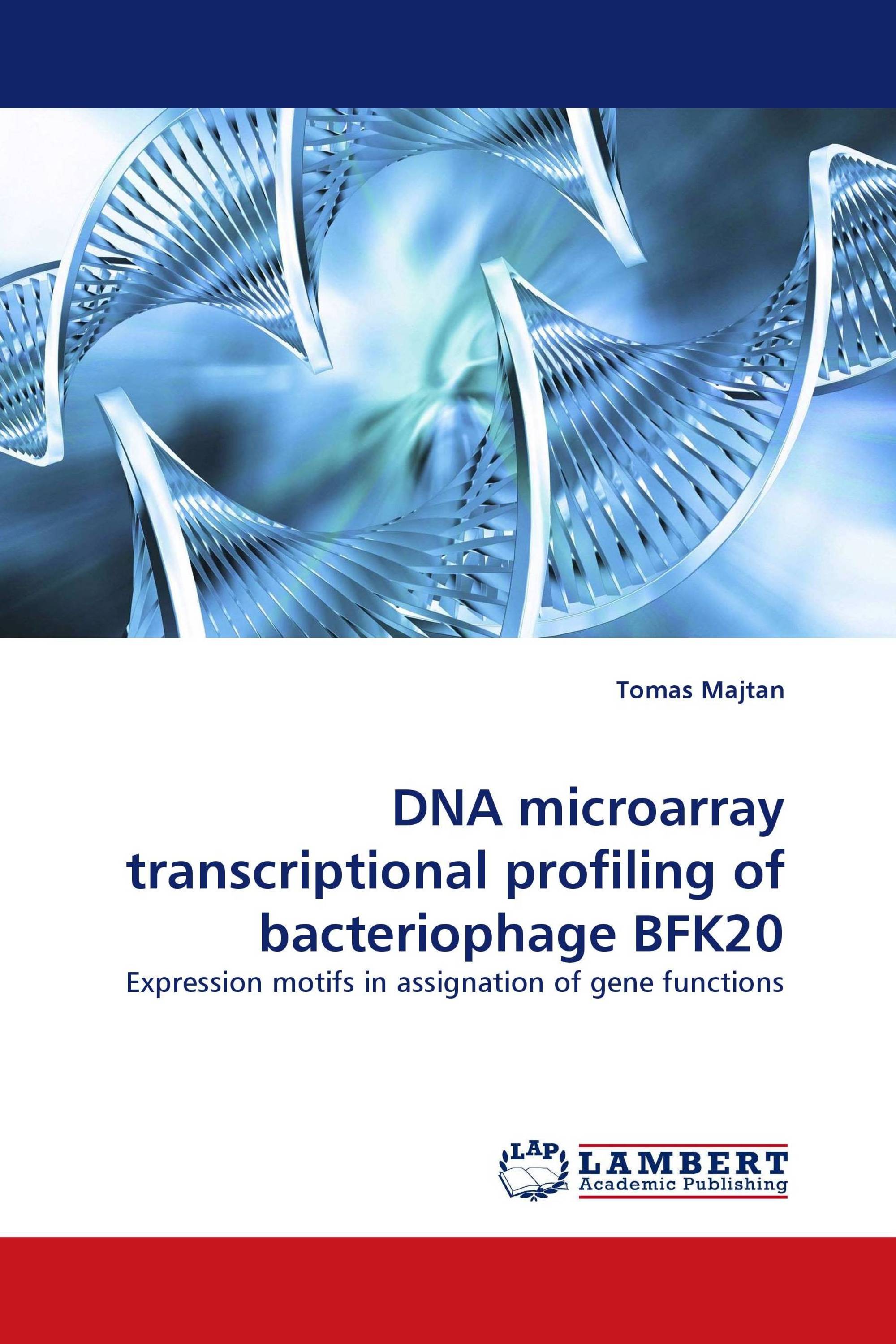 DNA microarray transcriptional profiling of bacteriophage BFK20