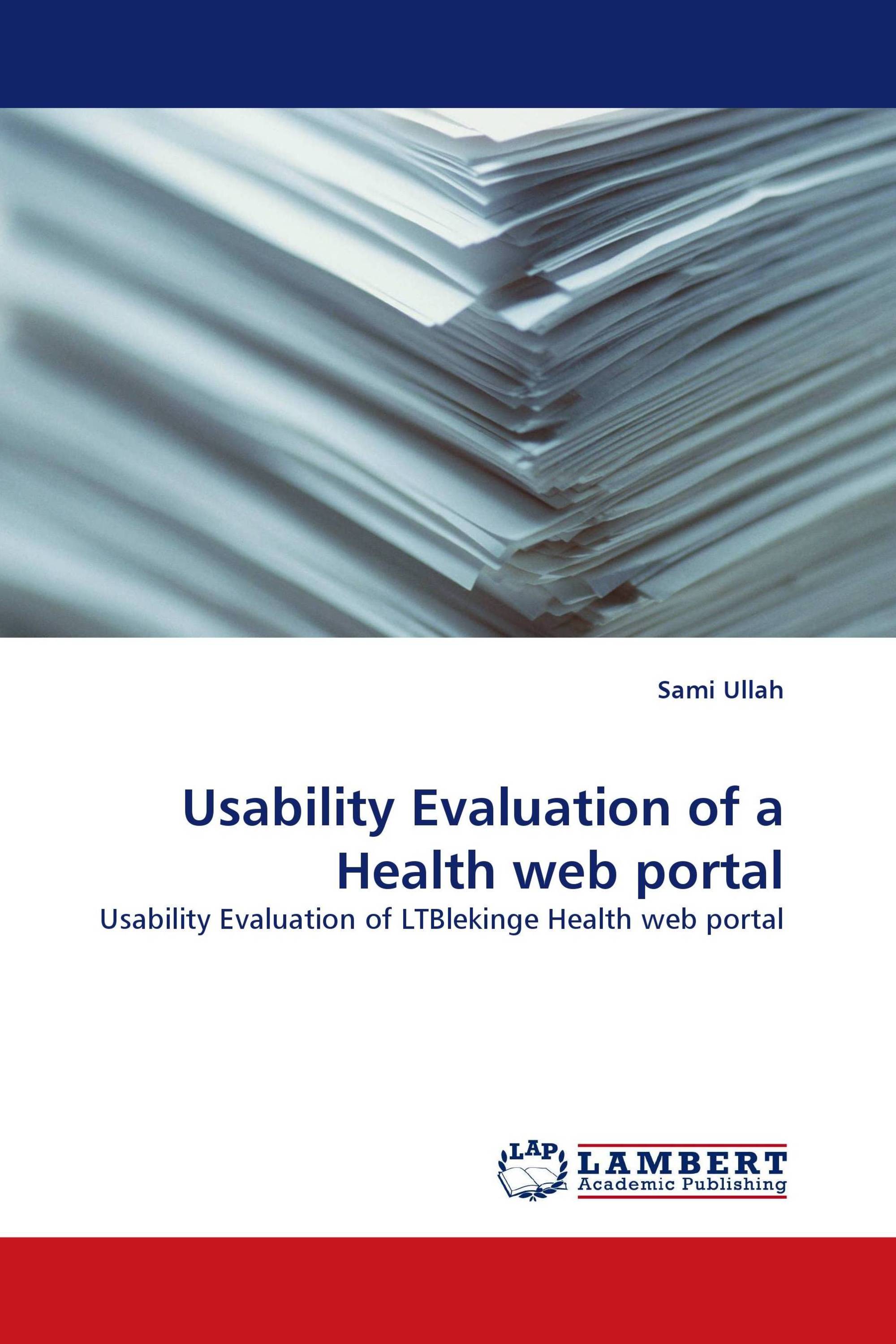 Usability Evaluation of a Health web portal