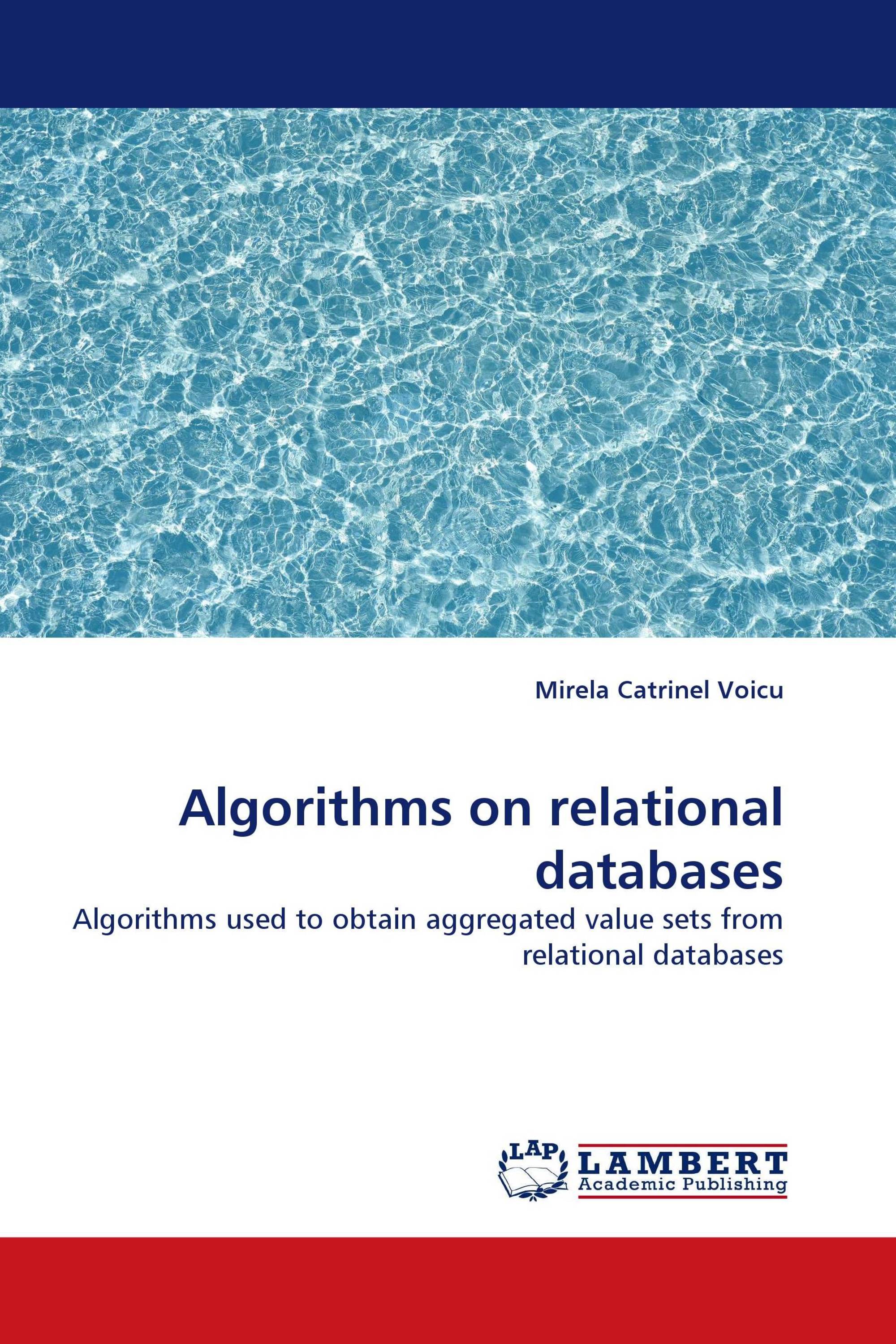 Algorithms on relational databases