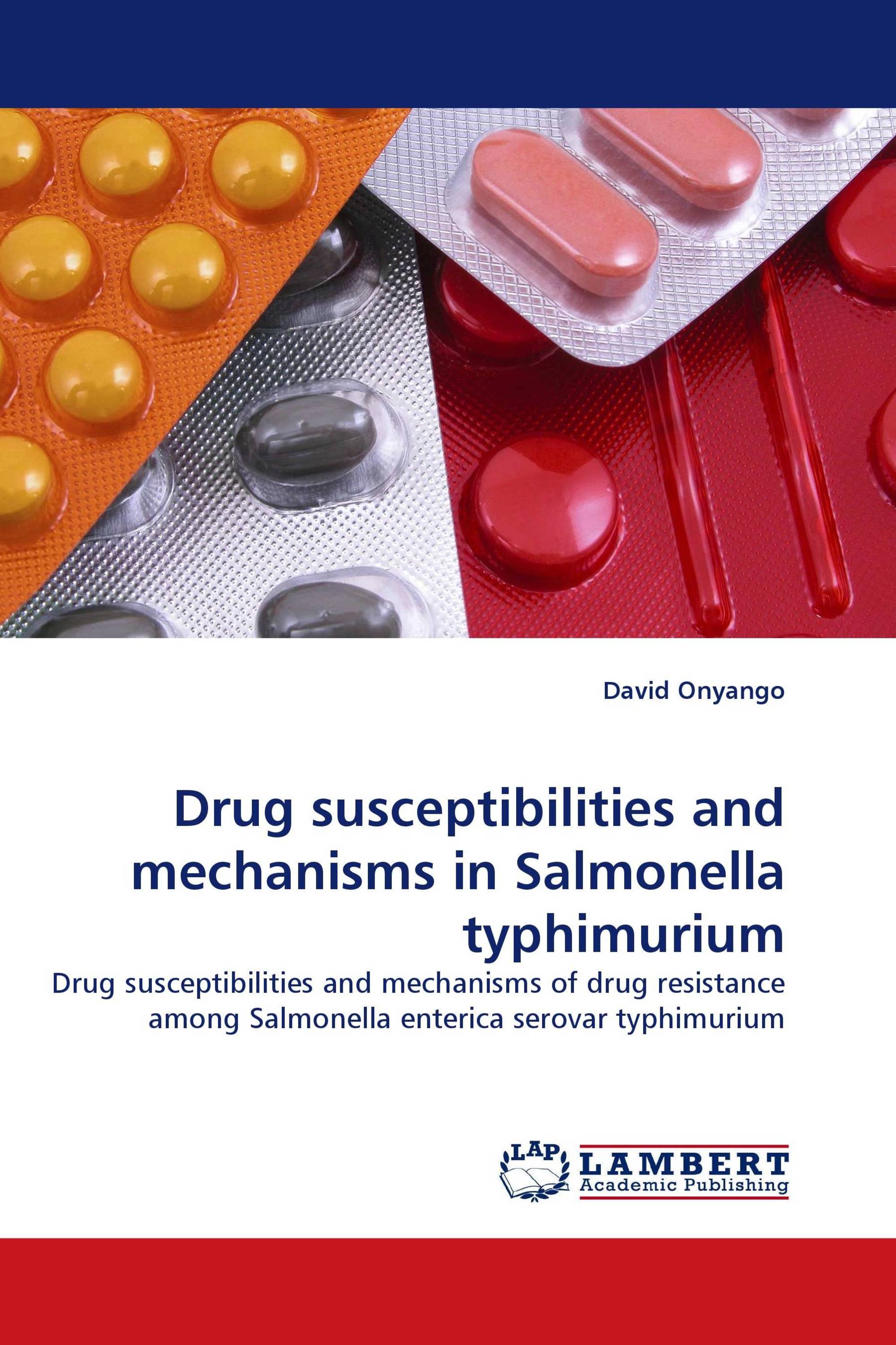 Drug susceptibilities and mechanisms in Salmonella typhimurium