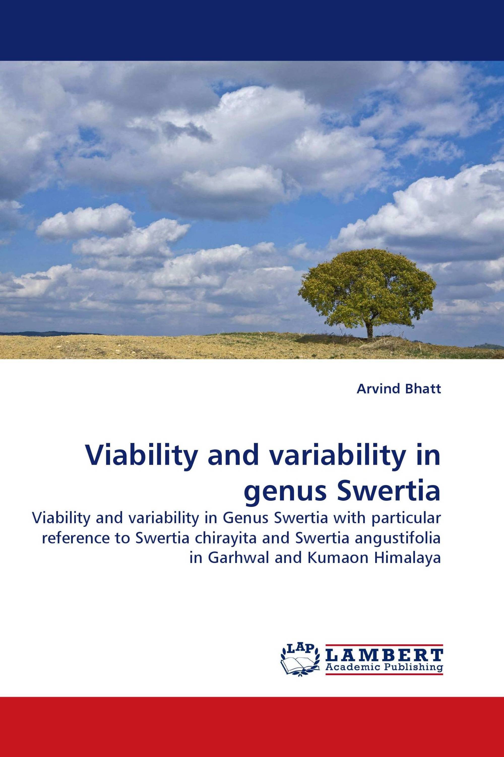 Viability and variability in genus Swertia