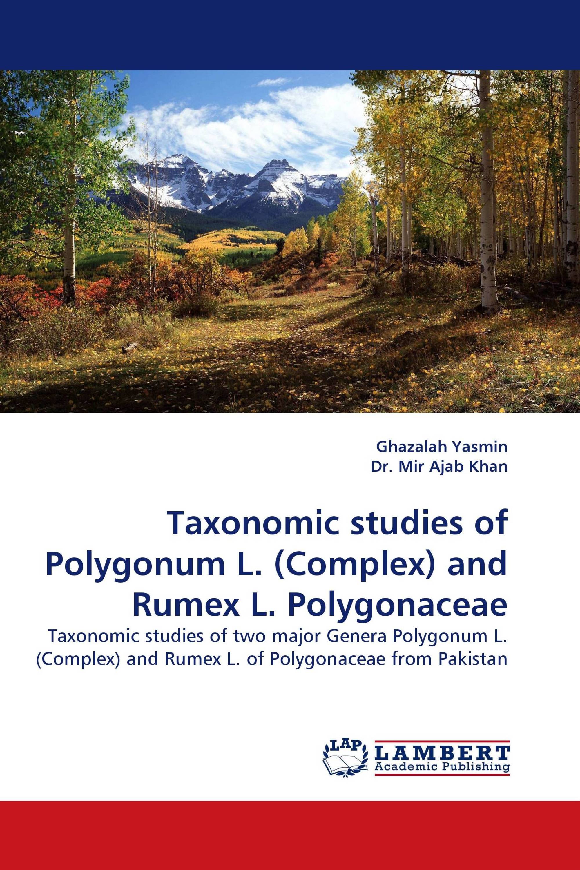 Taxonomic studies of Polygonum L. (Complex) and Rumex L. Polygonaceae