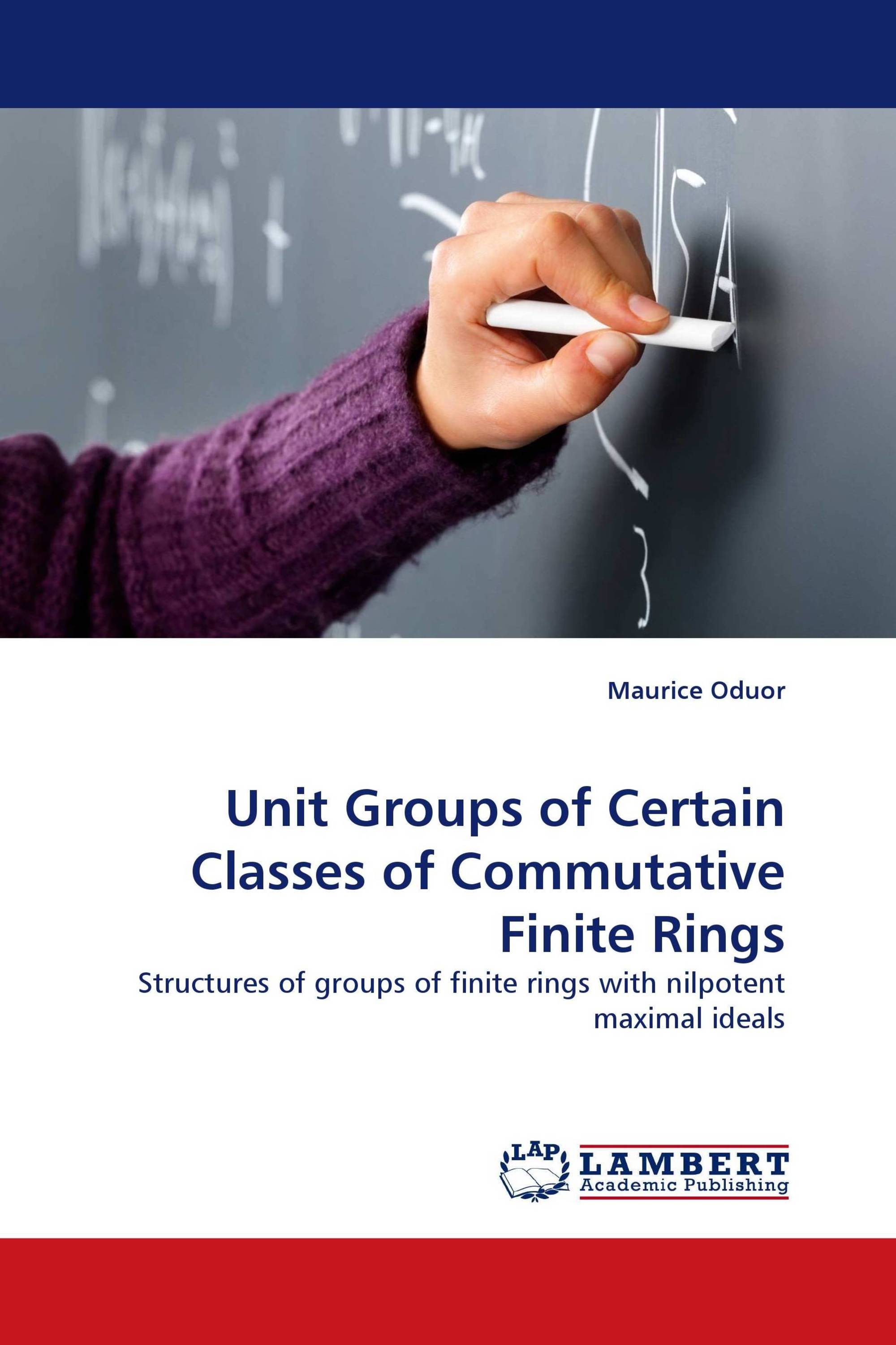 Unit Groups of Certain Classes of Commutative Finite Rings