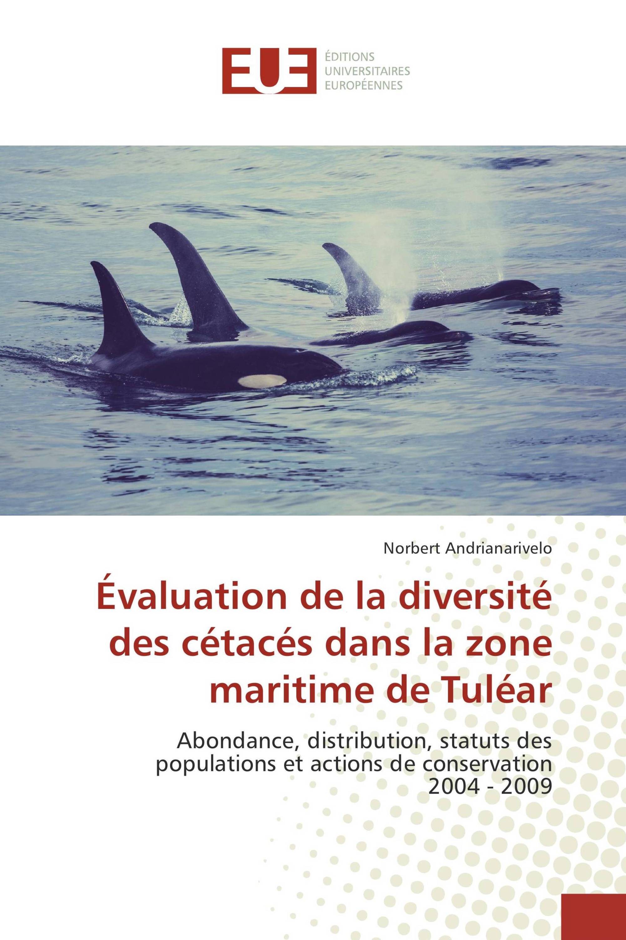 Évaluation de la diversité des cétacés dans la zone maritime de Tuléar