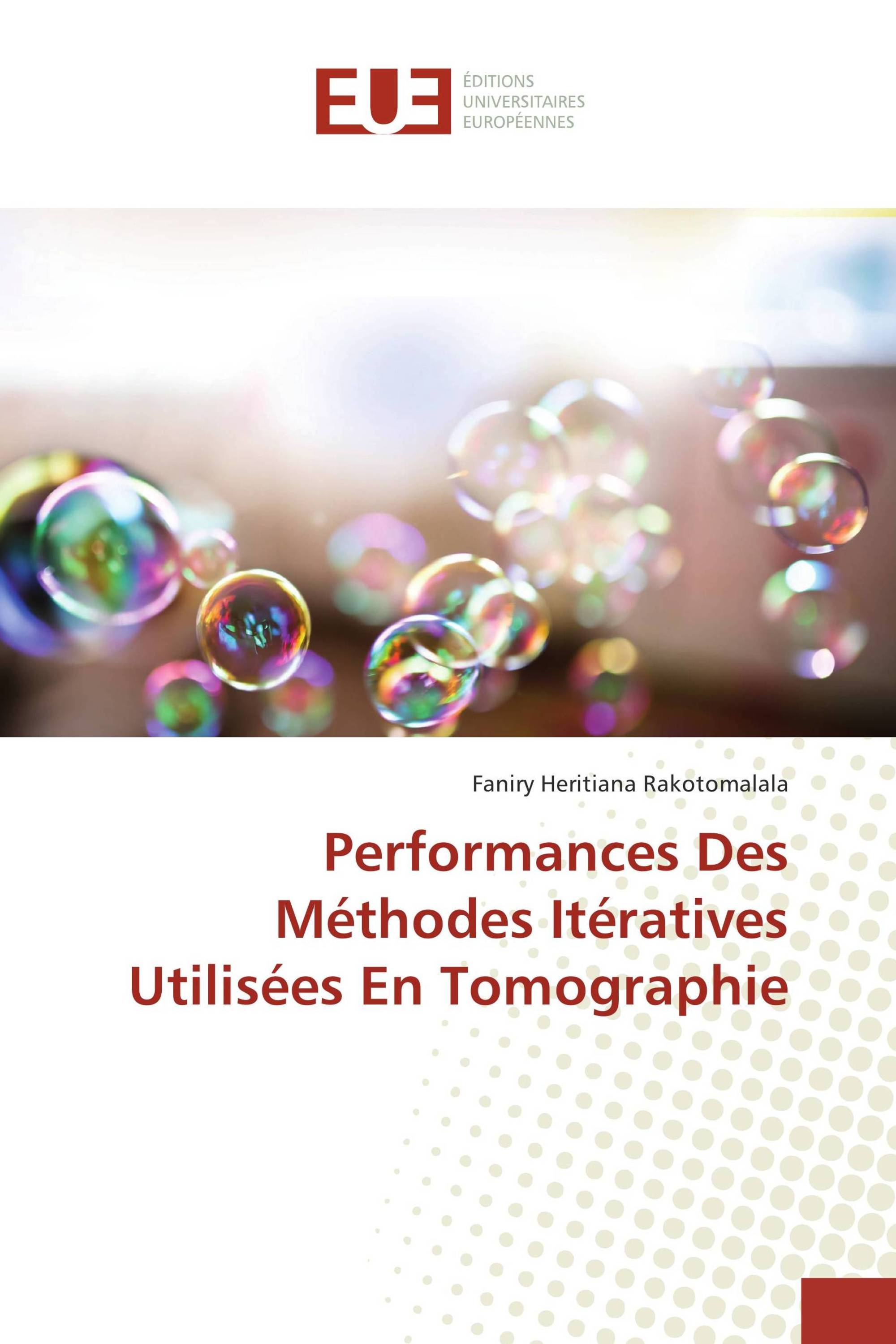 Performances Des Méthodes Itératives Utilisées En Tomographie