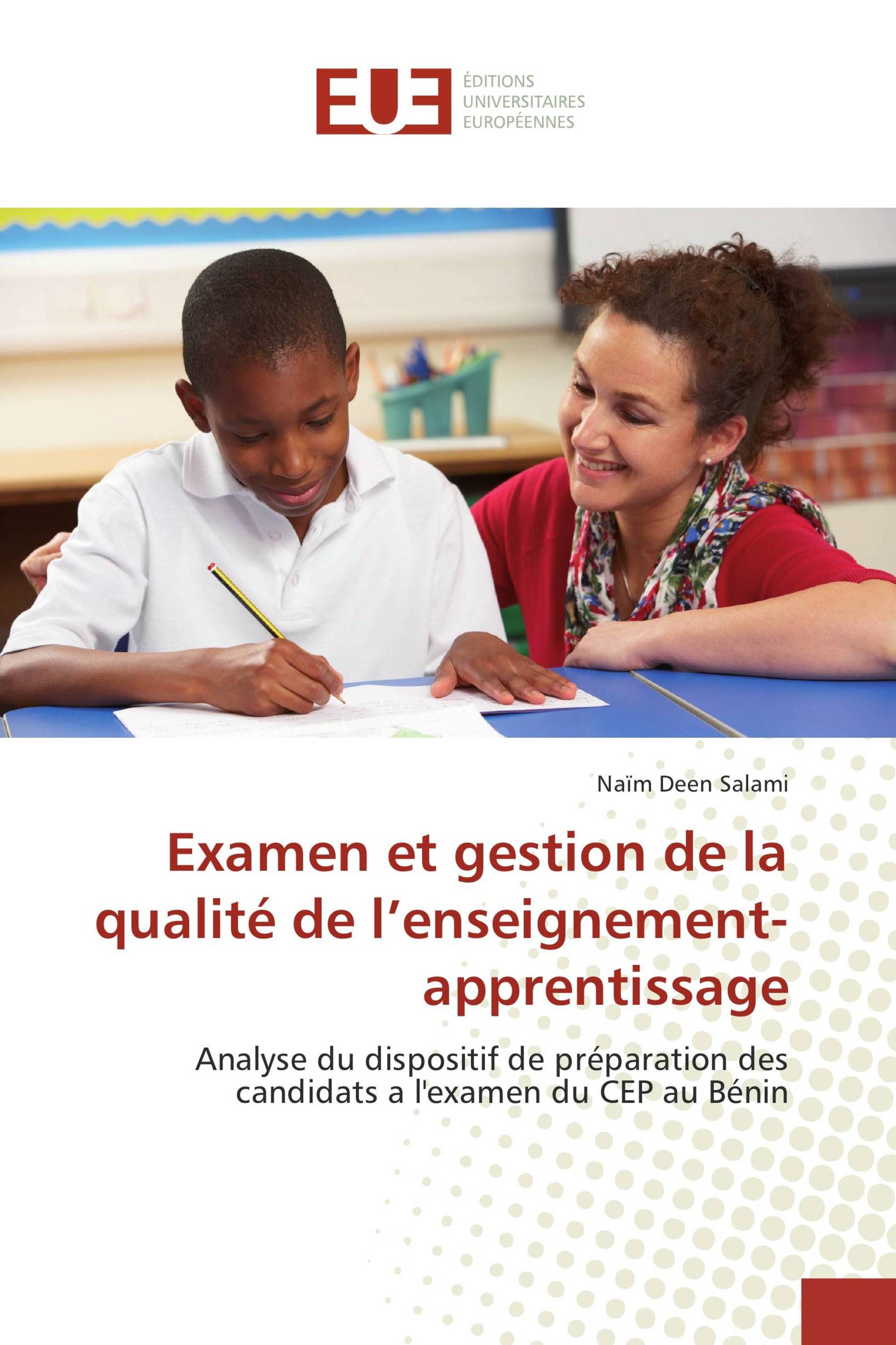 Examen et gestion de la qualité de l’enseignement-apprentissage