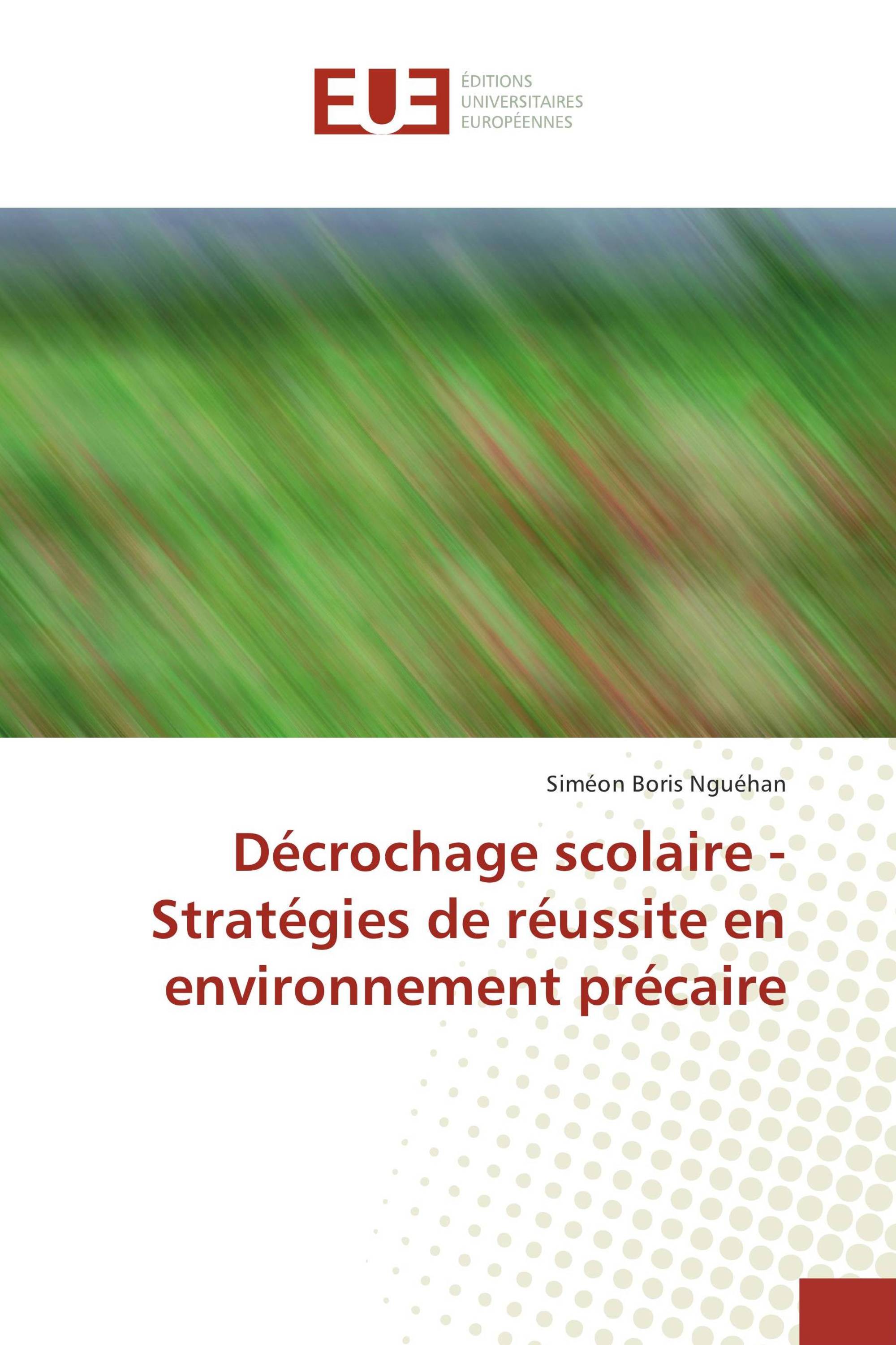 Décrochage scolaire - Stratégies de réussite en environnement précaire