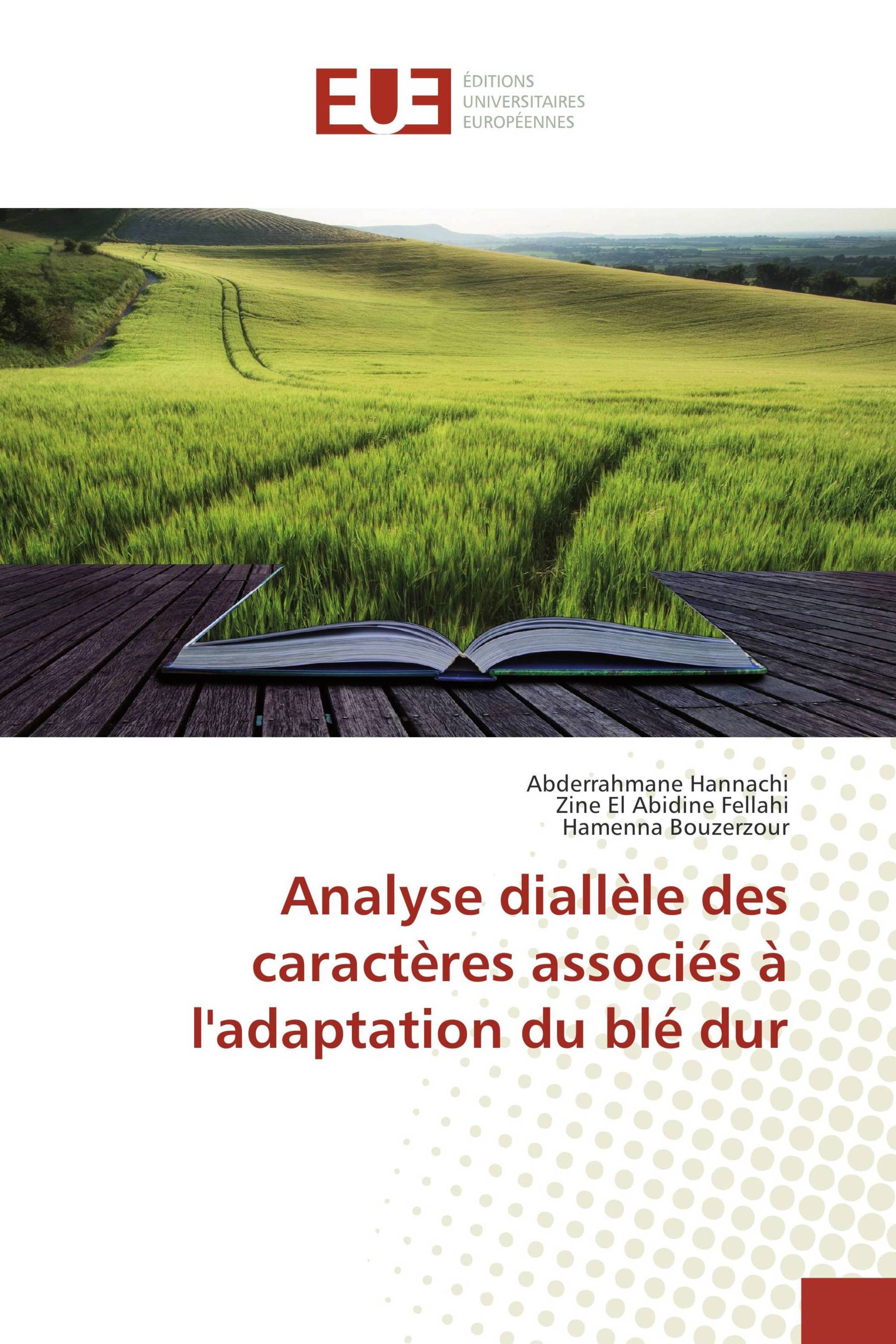 Analyse diallèle des caractères associés à l'adaptation du blé dur