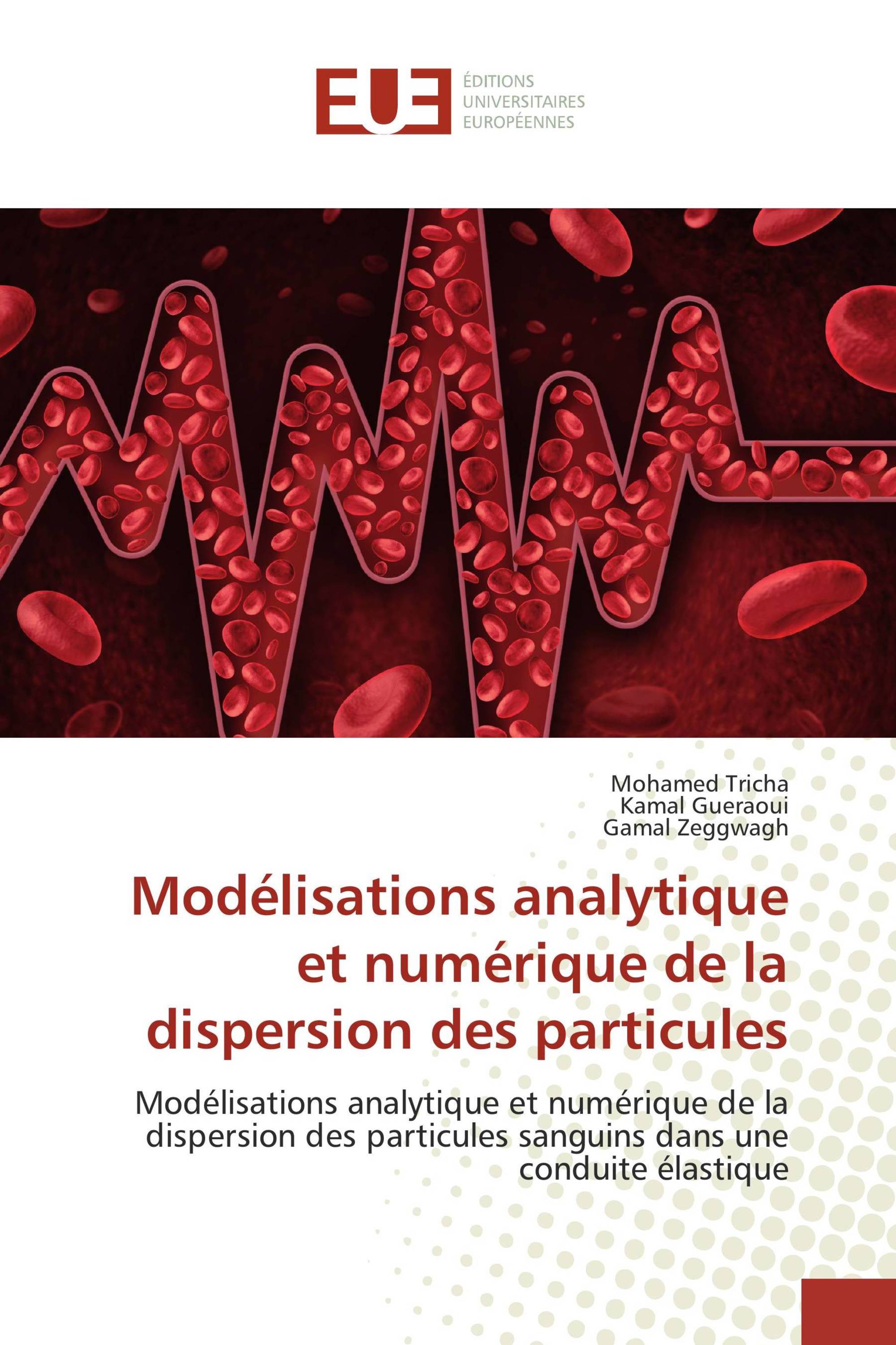 Modélisations analytique et numérique de la dispersion des particules