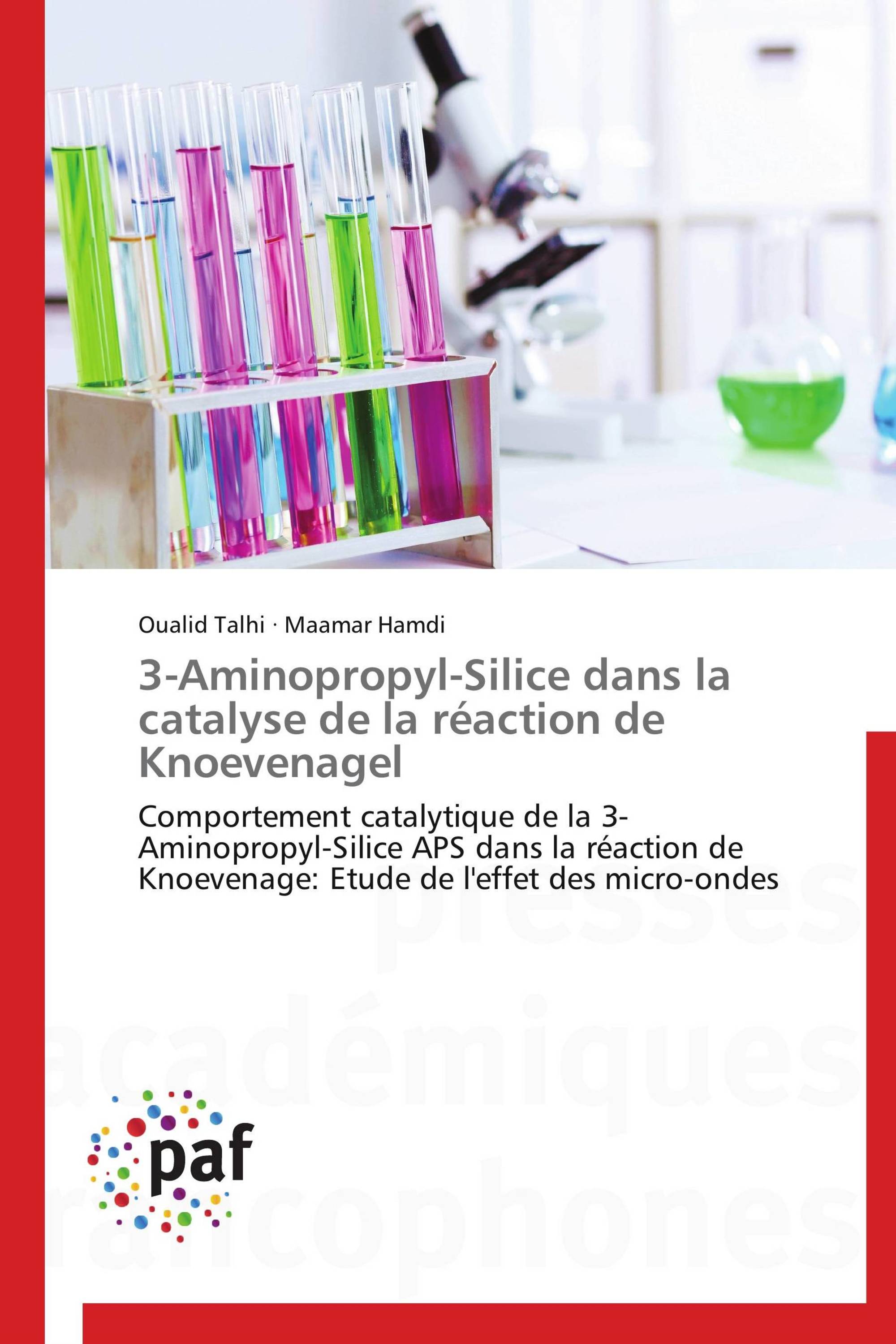 3-Aminopropyl-Silice dans la catalyse de la réaction de Knoevenagel