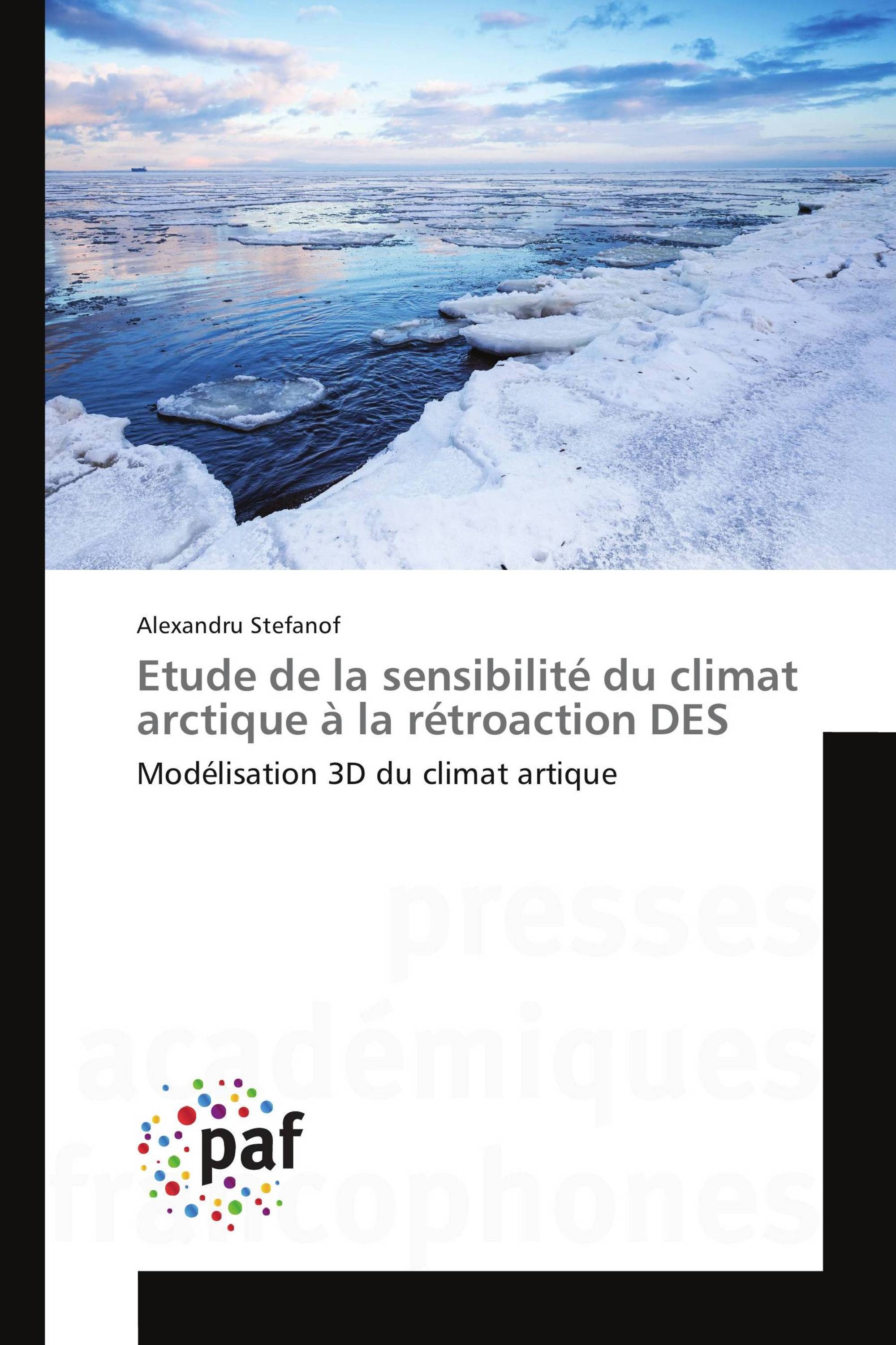 Etude de la sensibilité du climat arctique à la rétroaction DES