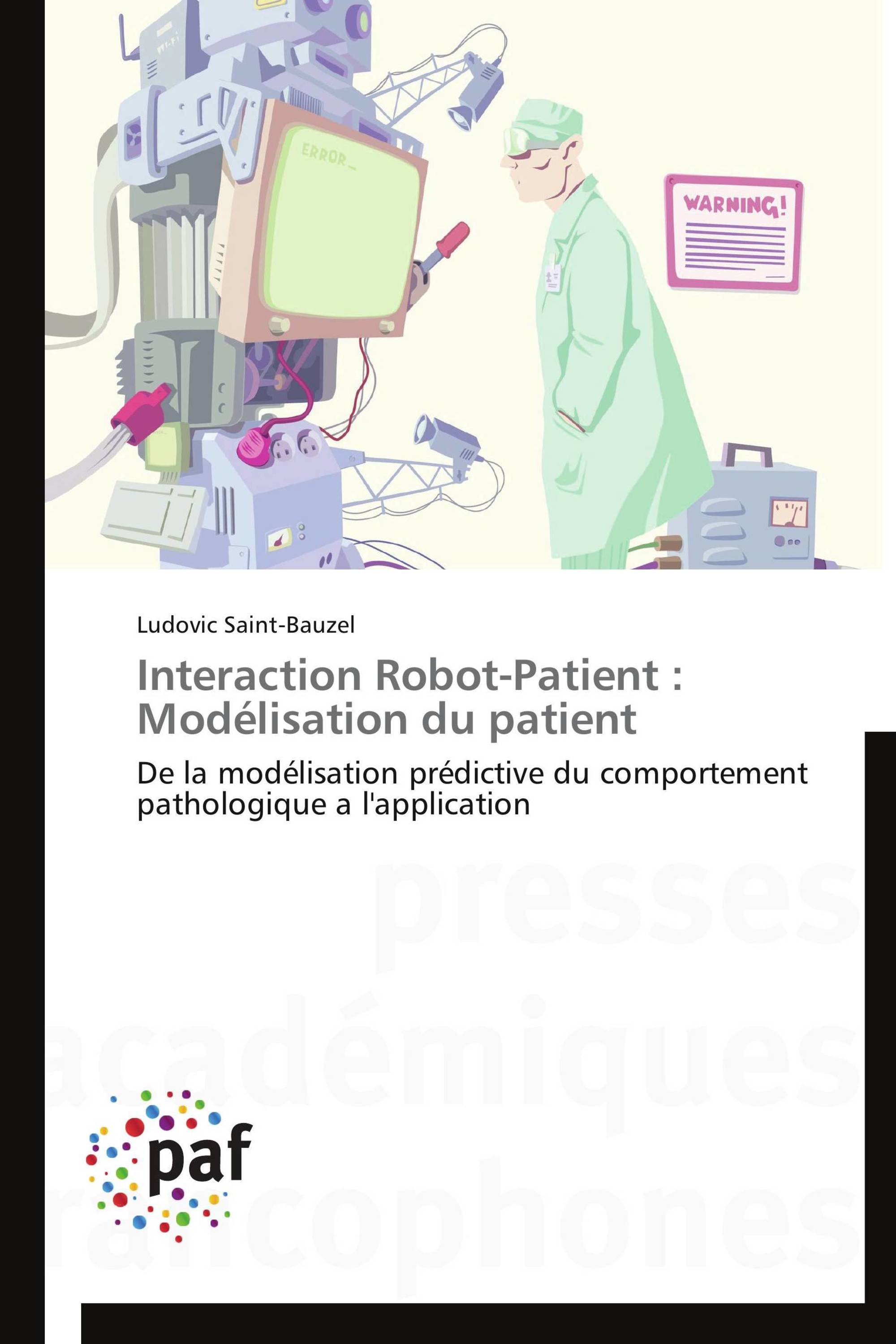 Interaction Robot-Patient : Modélisation du patient