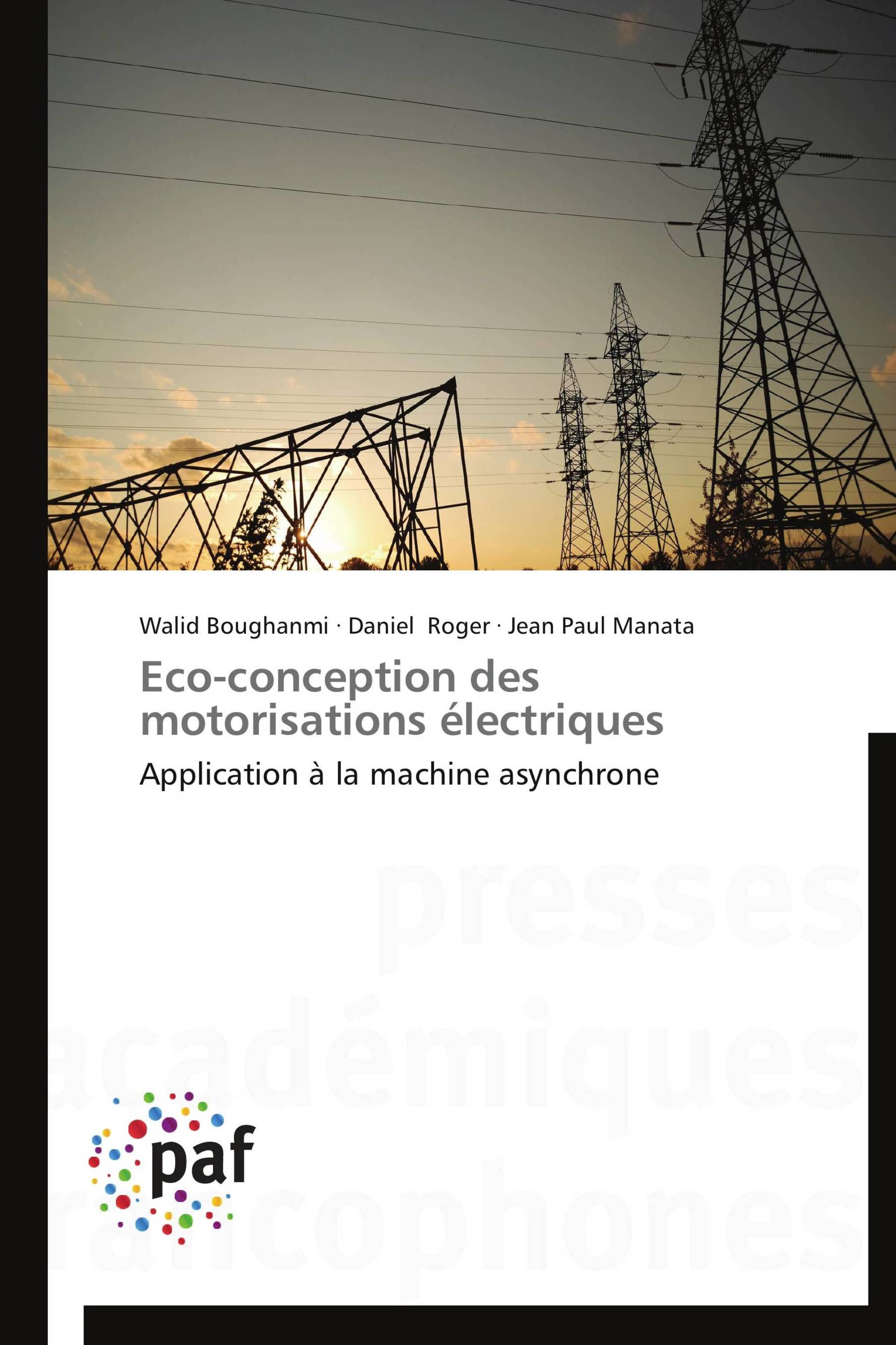 Eco-conception des motorisations électriques