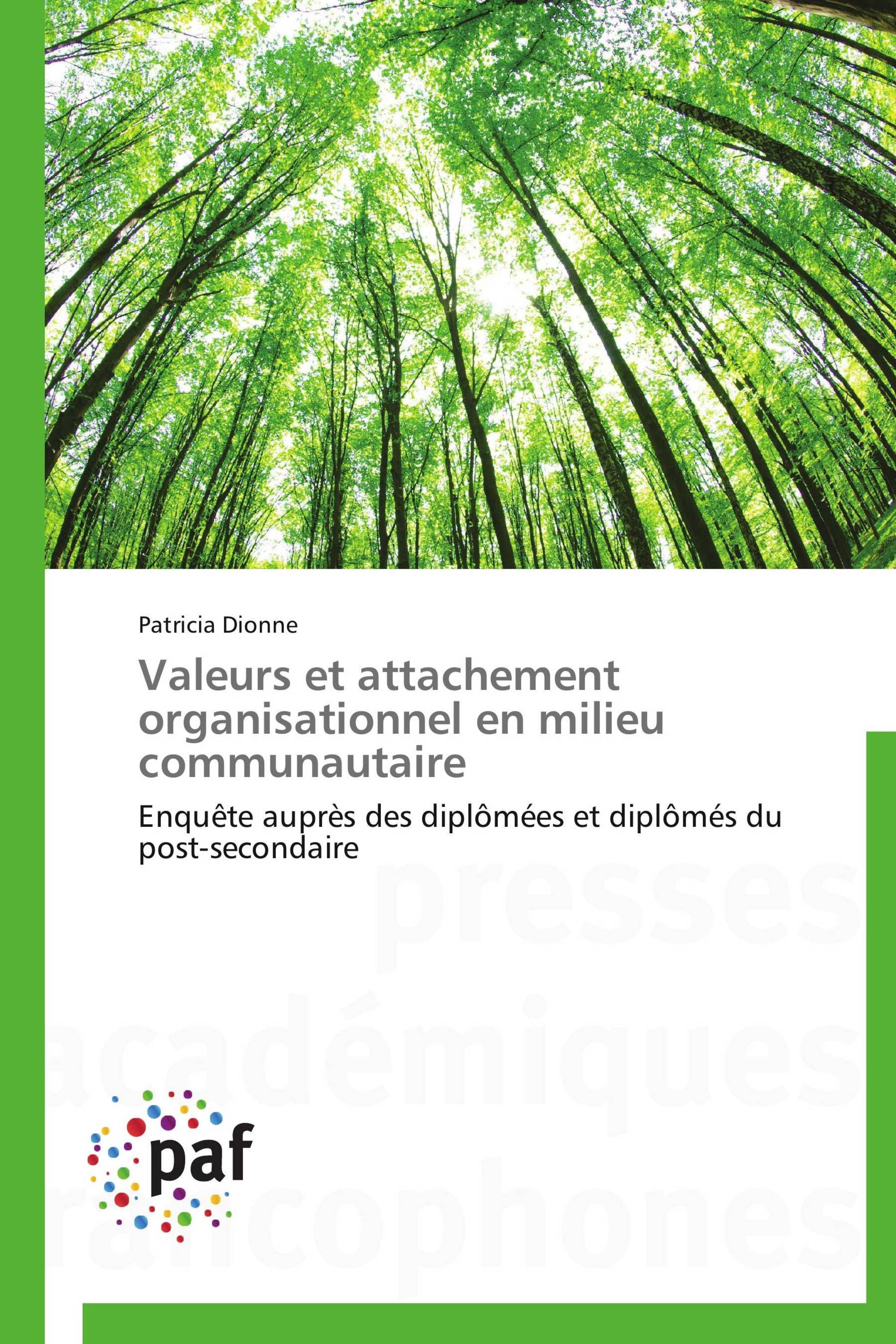 Valeurs et attachement organisationnel en milieu communautaire