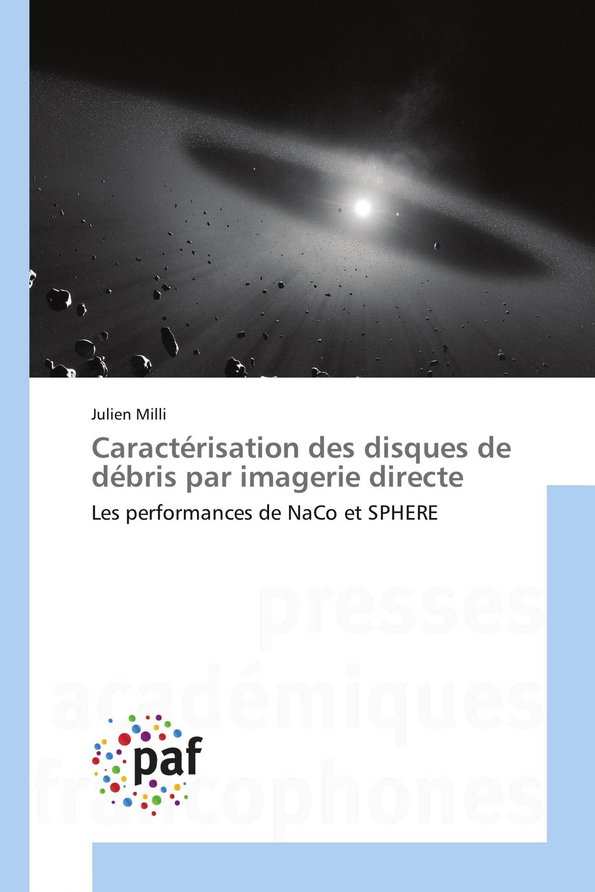 Caractérisation des disques de débris par imagerie directe