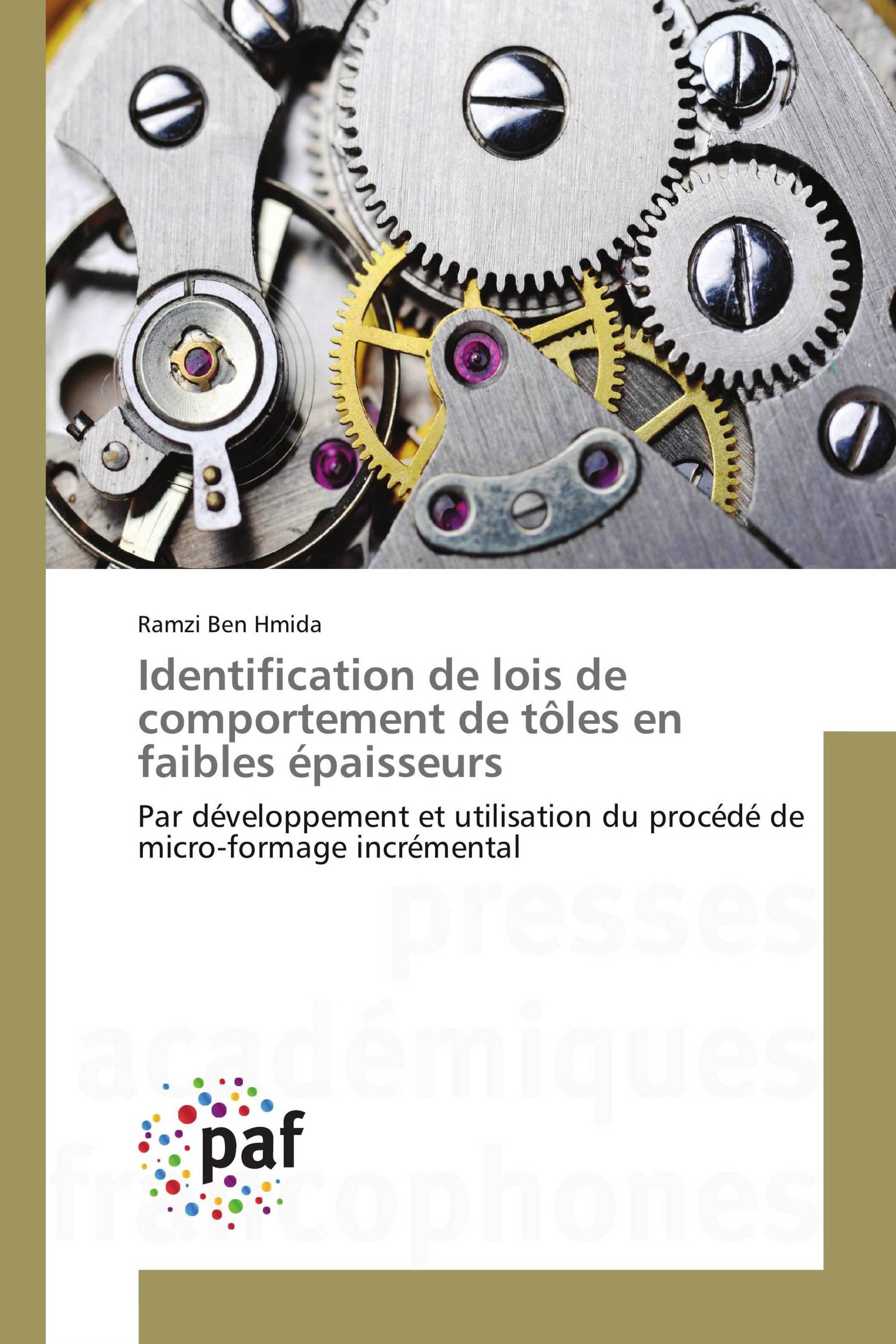 Identification de lois de comportement de tôles en faibles épaisseurs