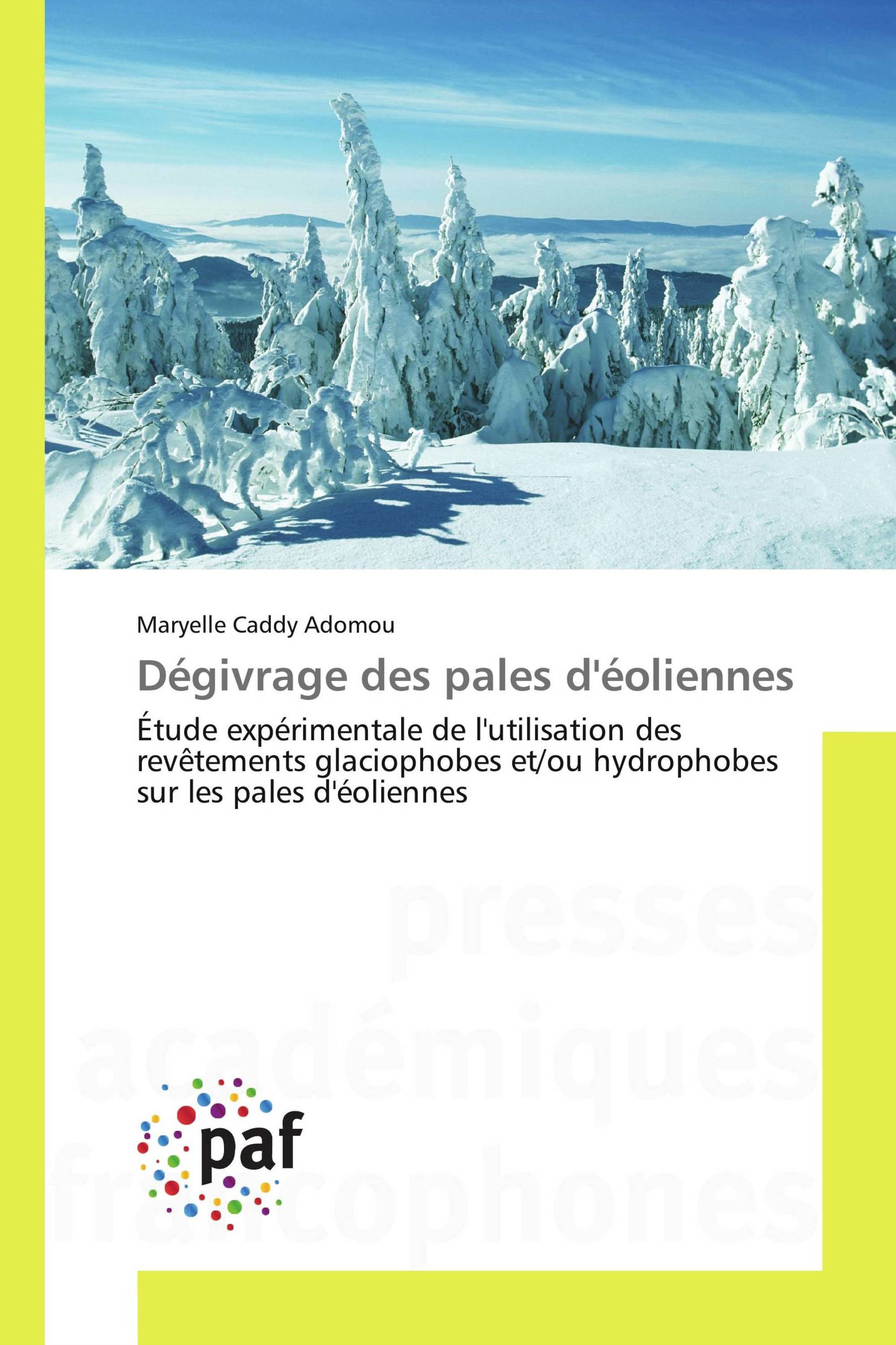 Dégivrage des pales d'éoliennes