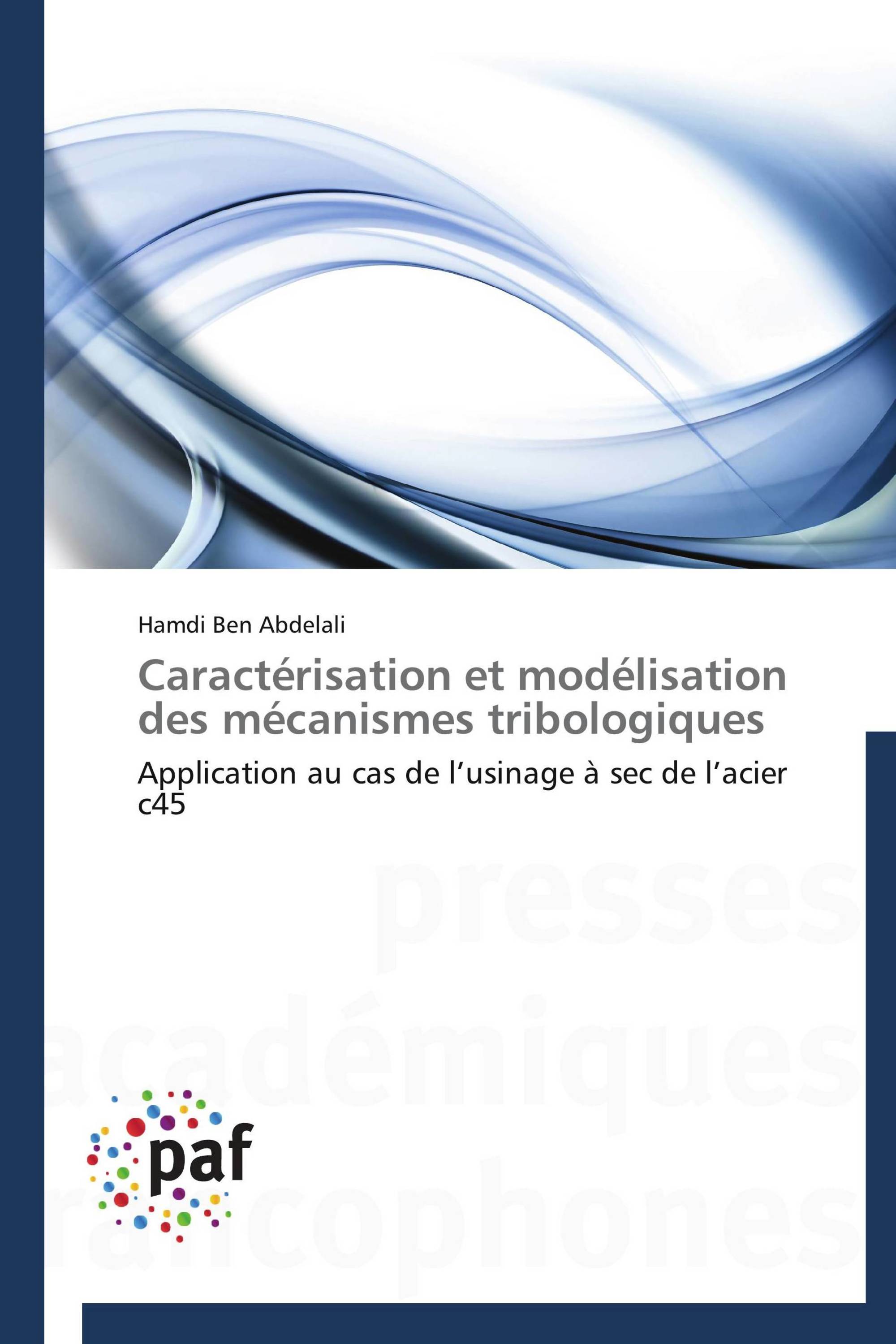 Caractérisation et modélisation des mécanismes tribologiques