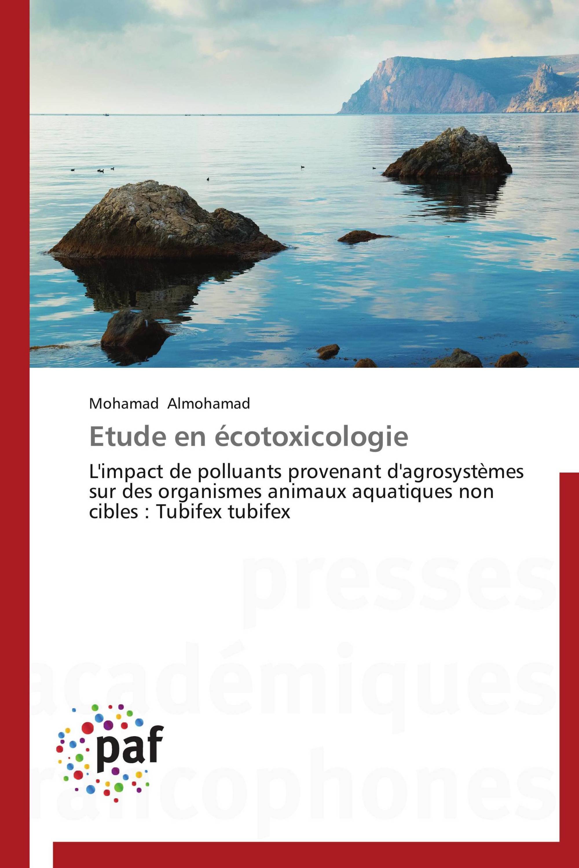 Etude en écotoxicologie