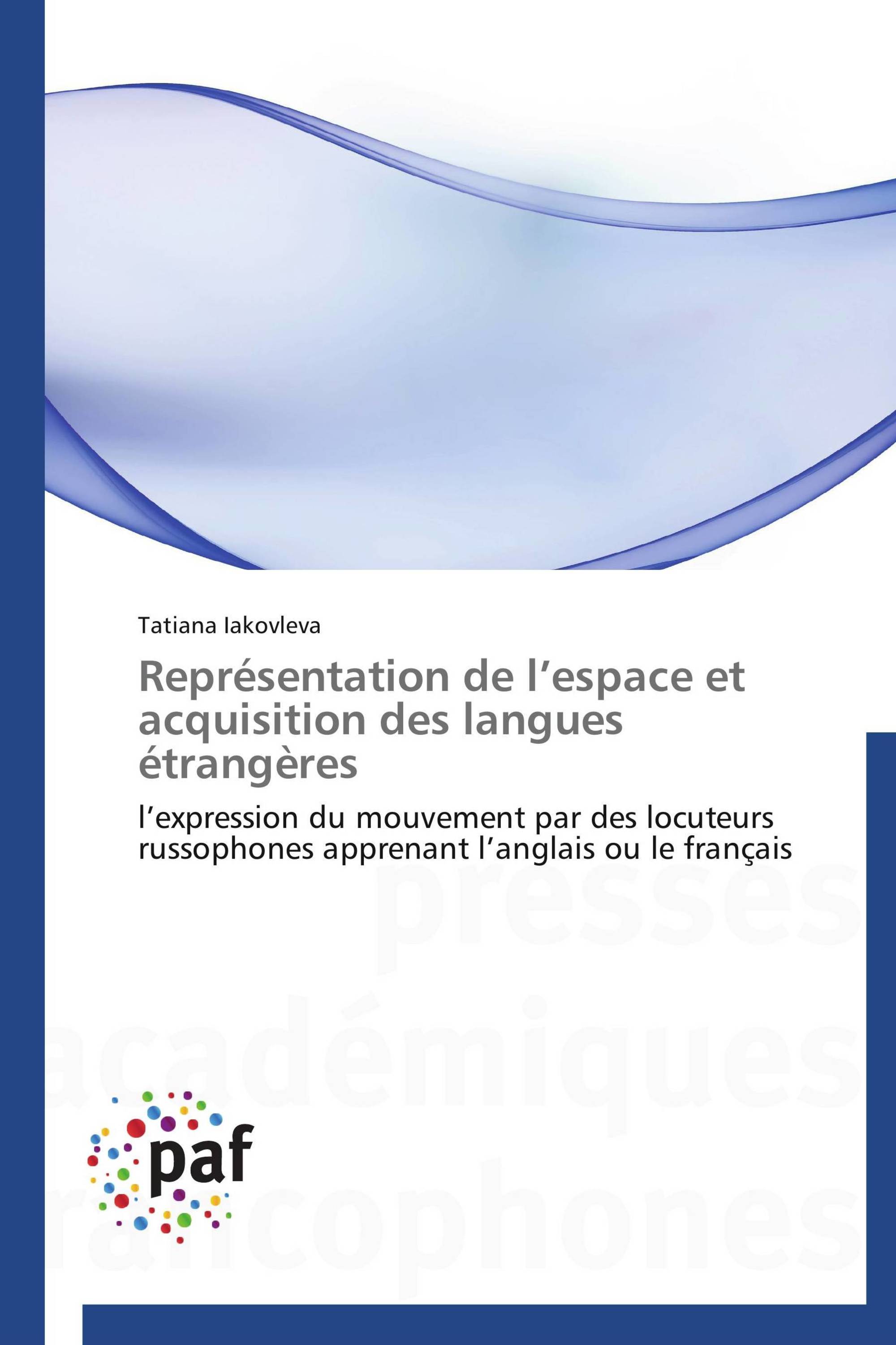 Représentation de l’espace et acquisition des langues étrangères