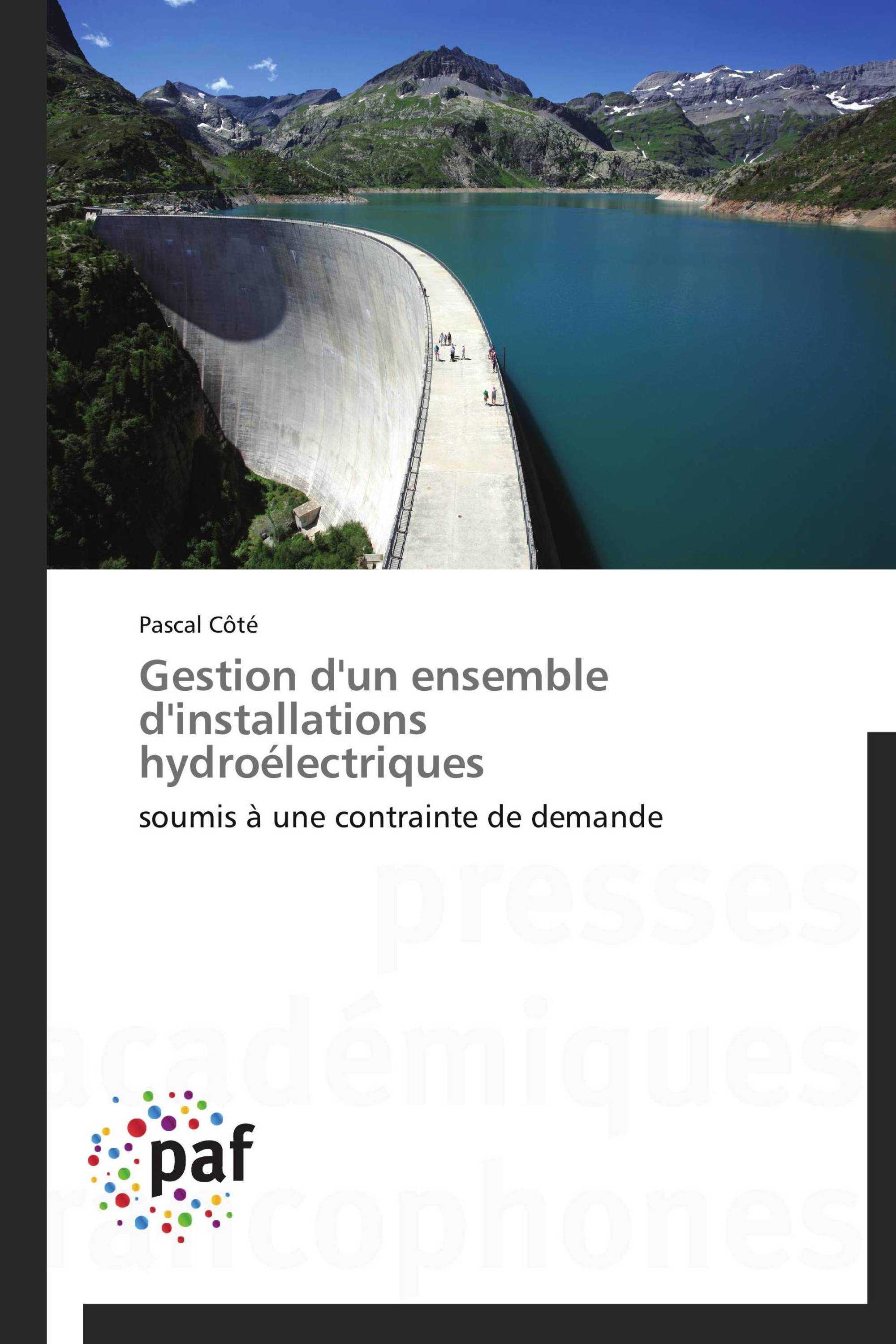 Gestion d'un ensemble d'installations hydroélectriques