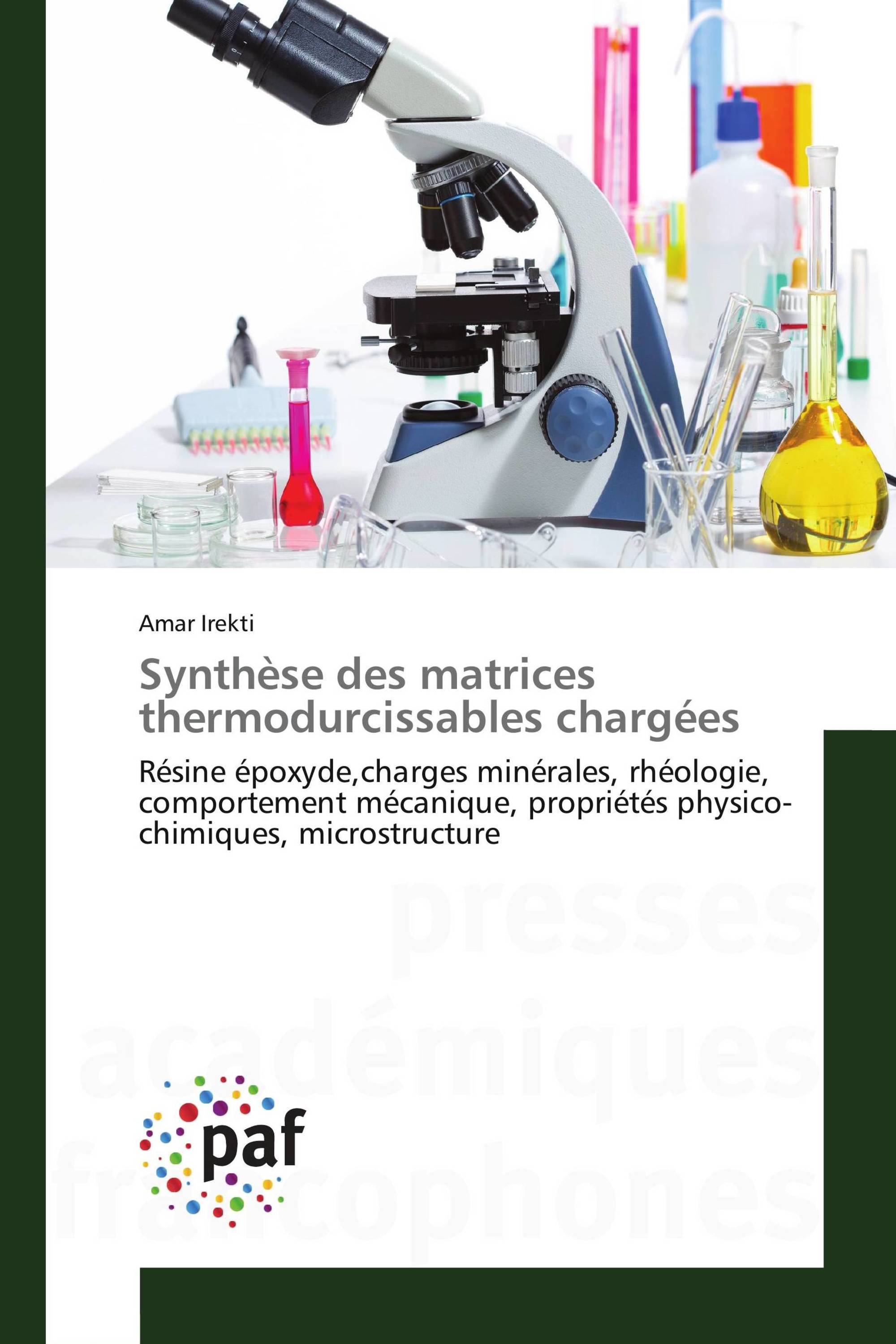 Synthèse des matrices thermodurcissables chargées