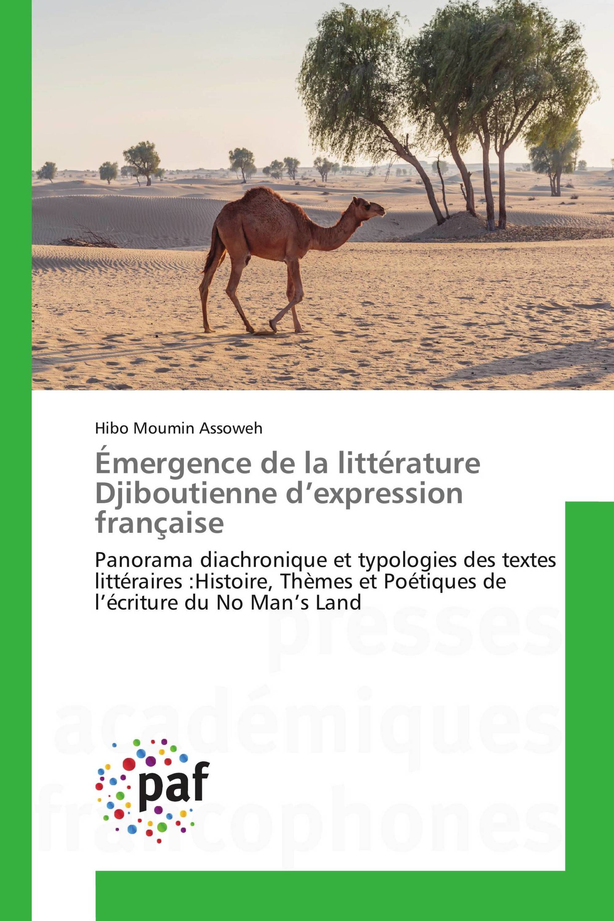 Émergence de la littérature Djiboutienne d’expression française