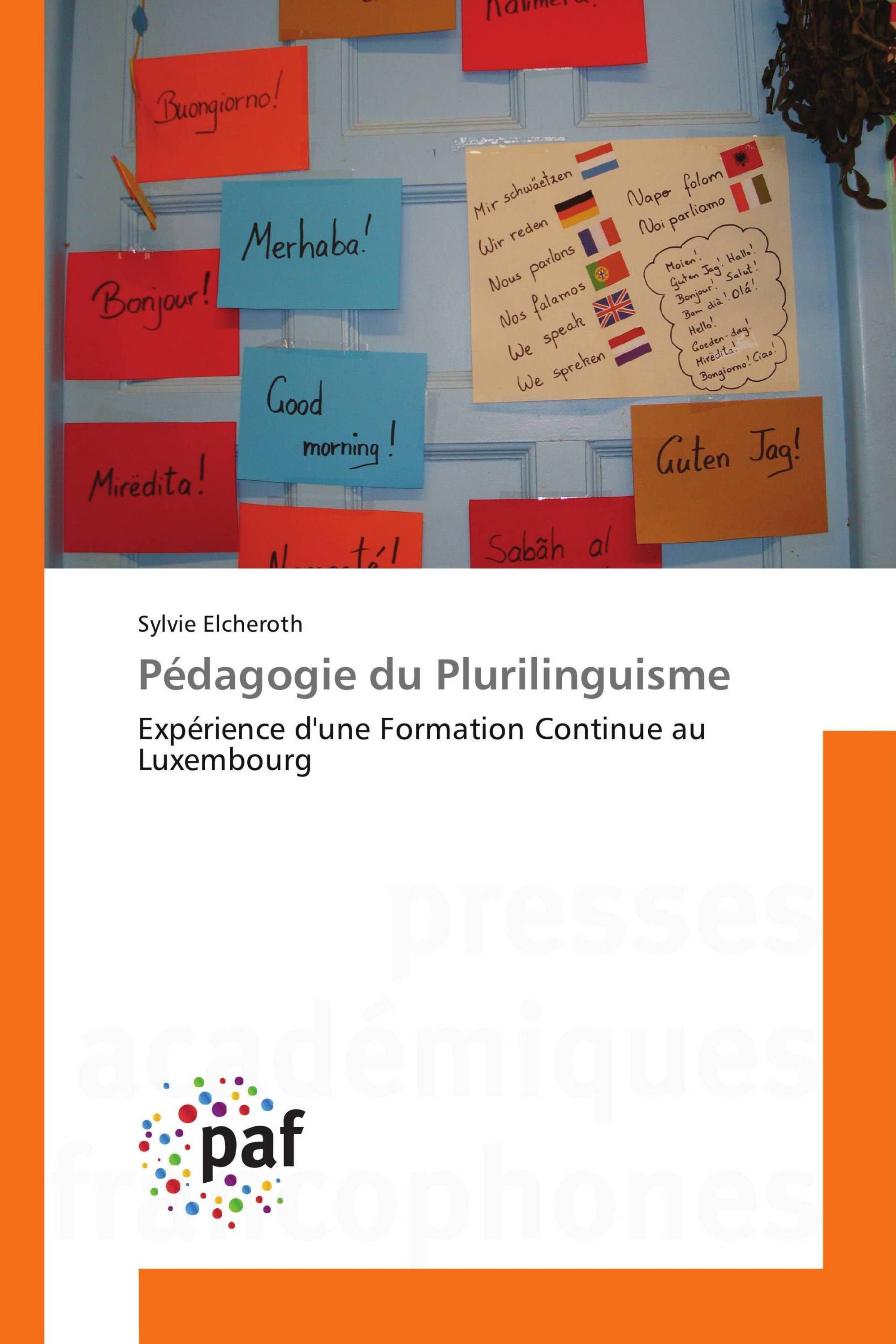 Pédagogie du Plurilinguisme