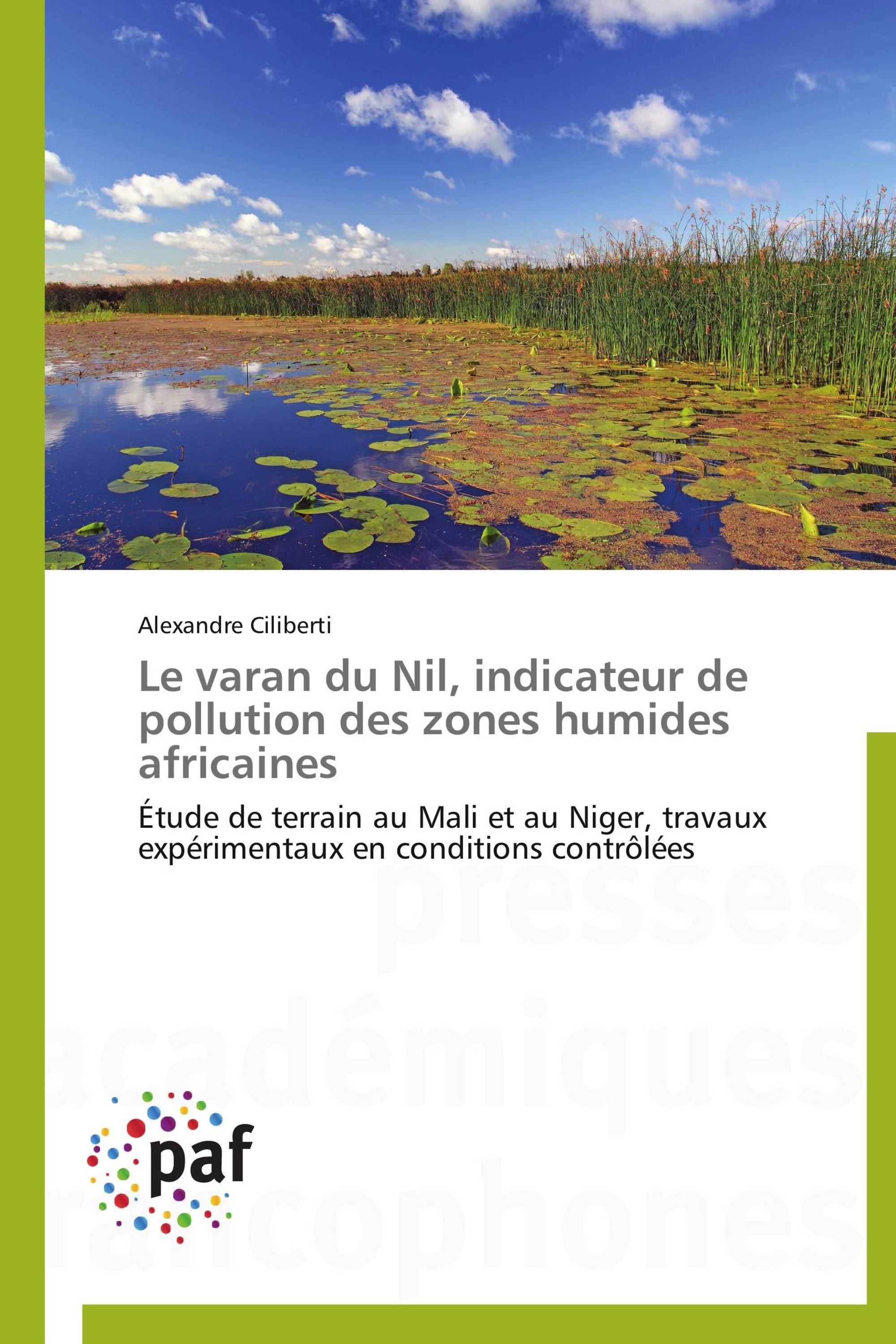 Le varan du Nil, indicateur de pollution des zones humides africaines