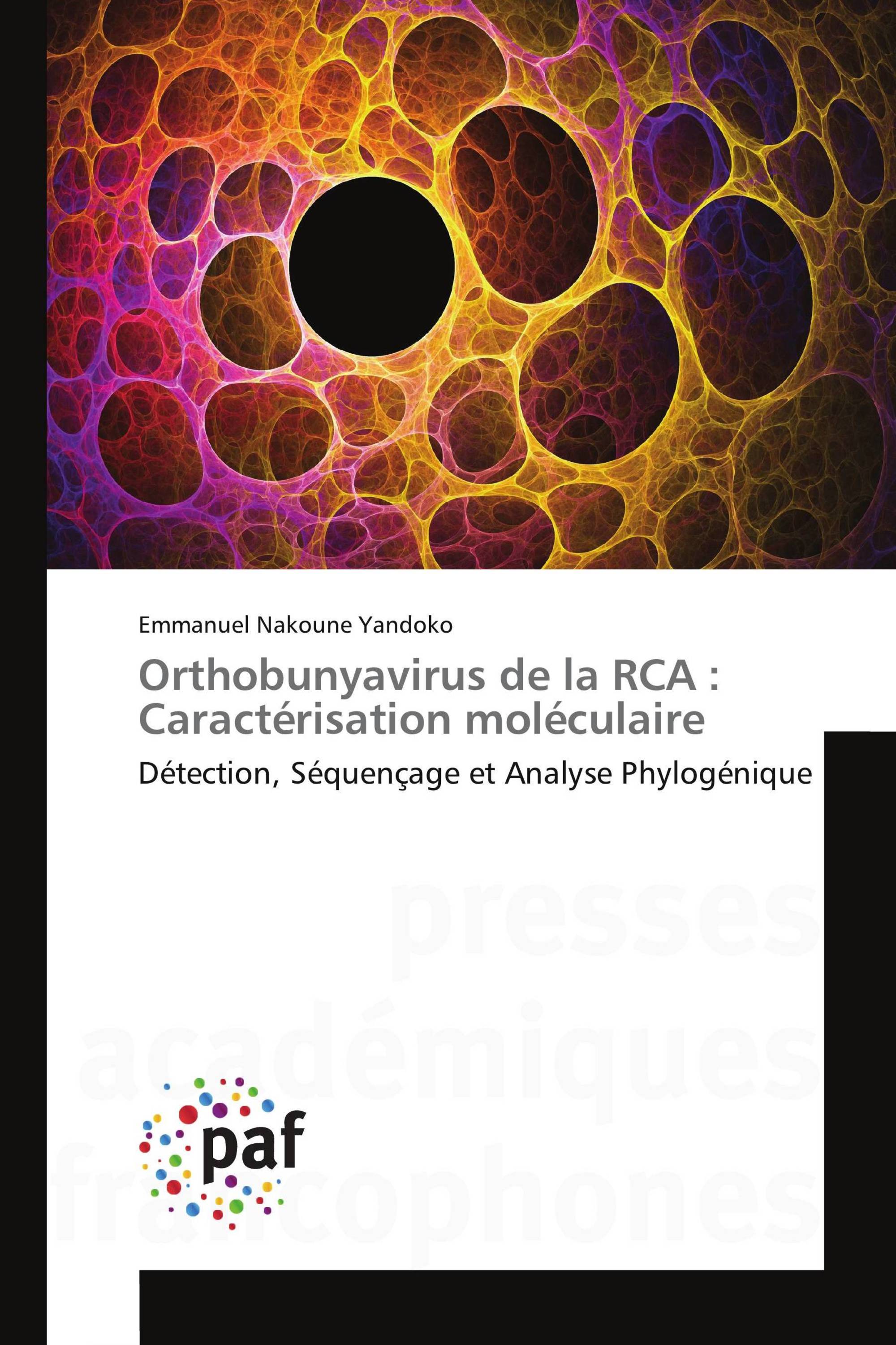 Orthobunyavirus de la RCA : Caractérisation moléculaire