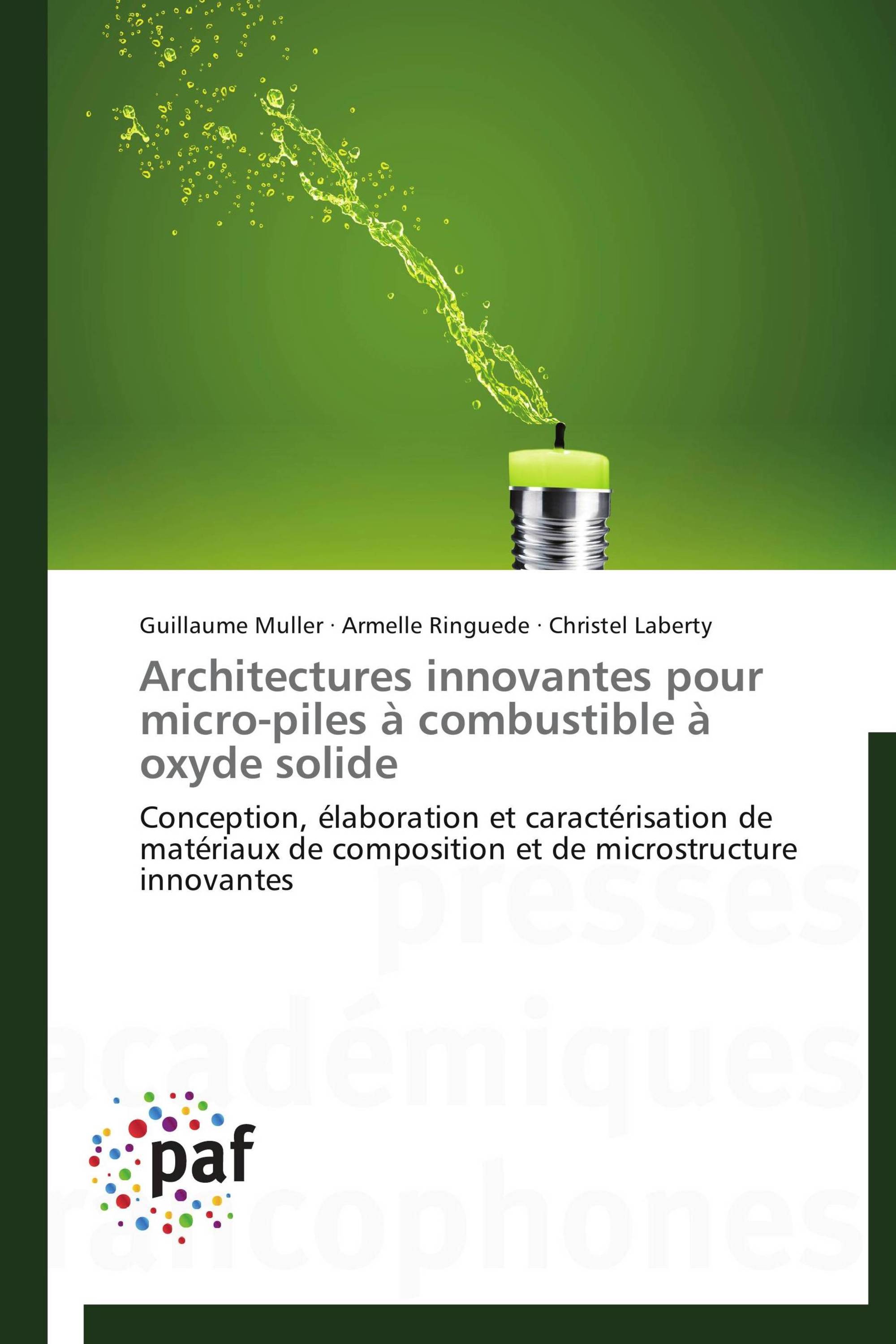 Architectures innovantes pour micro-piles à combustible à oxyde solide