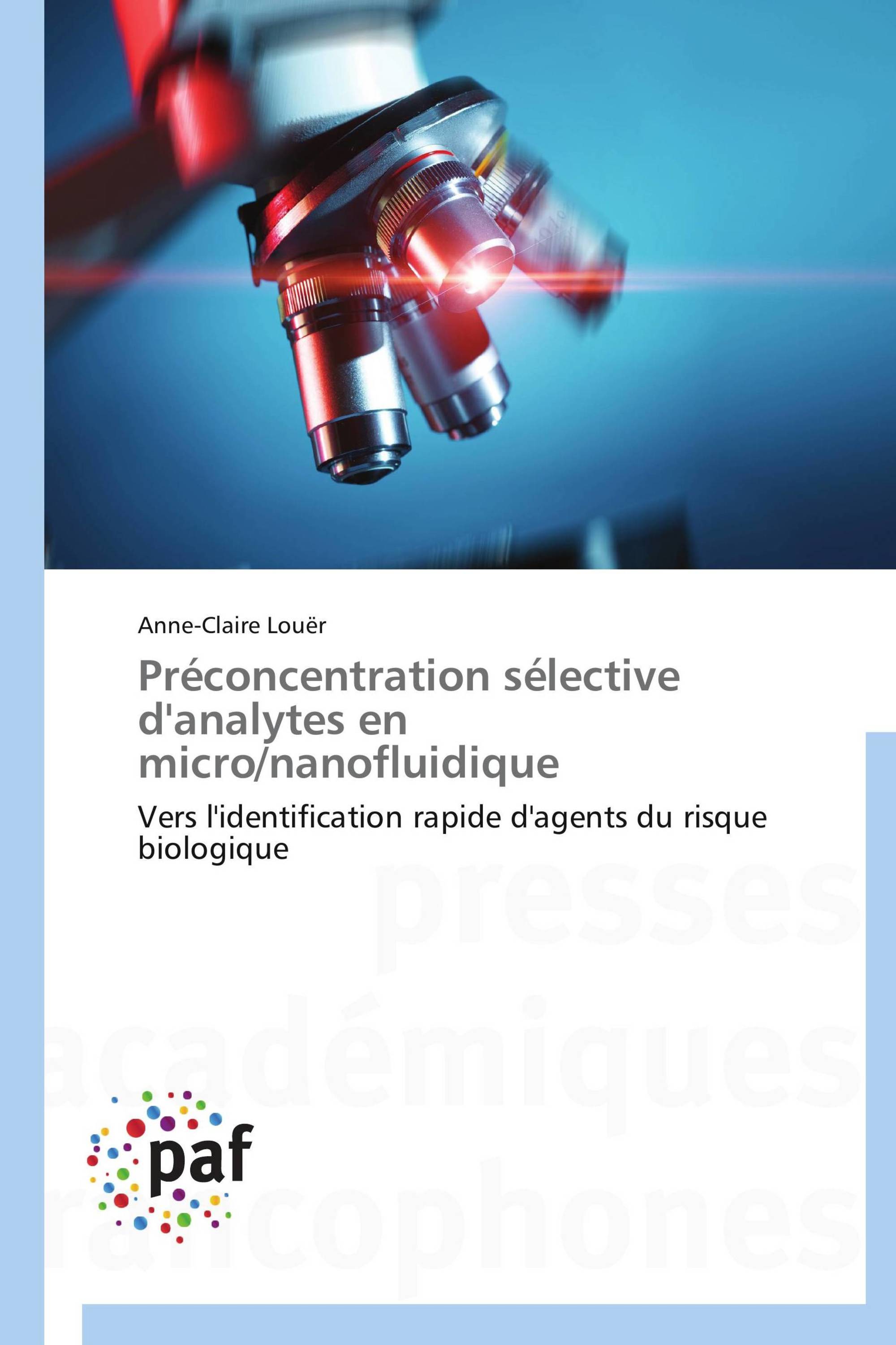 Préconcentration sélective d'analytes en micro/nanofluidique