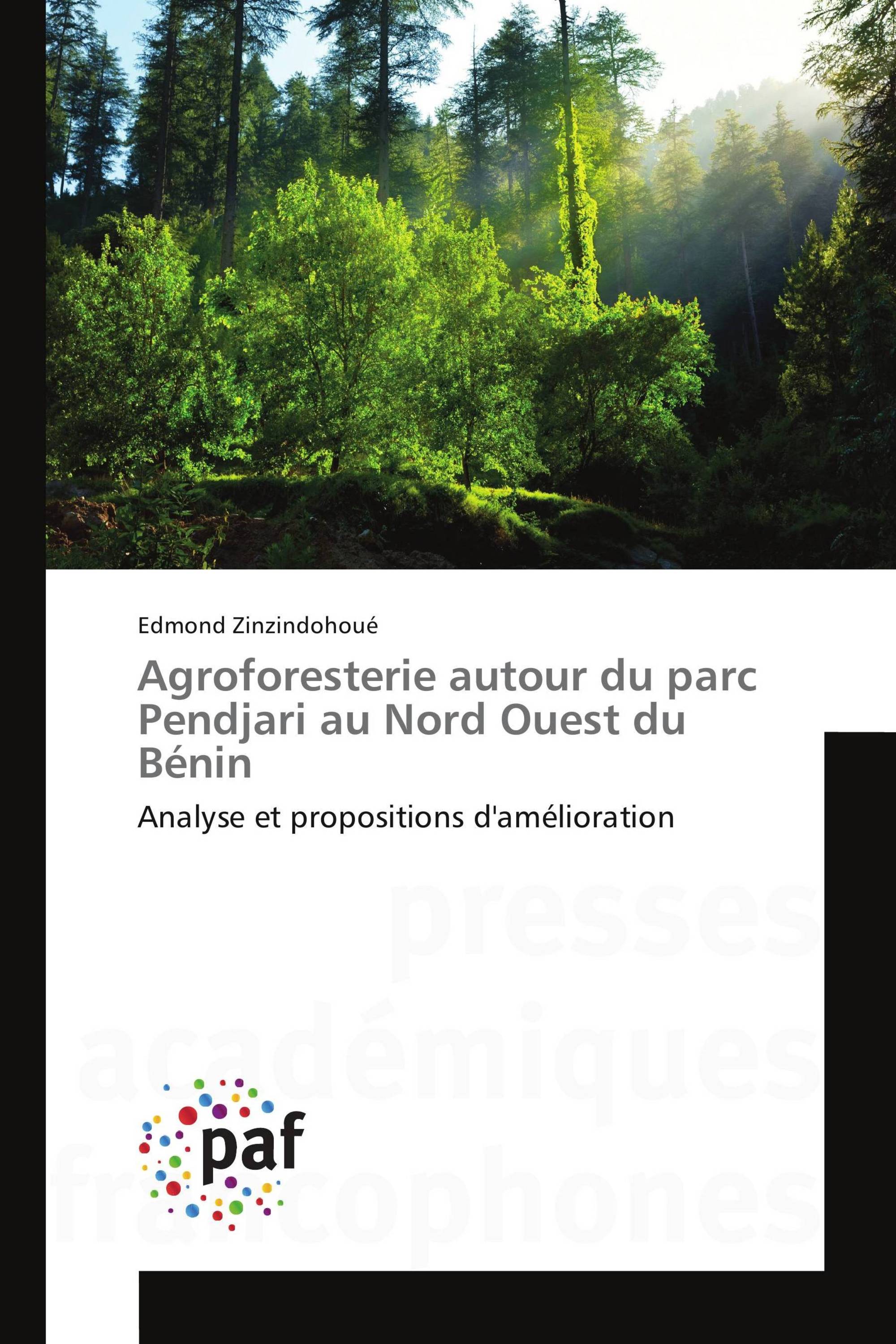 Agroforesterie autour du parc Pendjari au Nord Ouest du Bénin