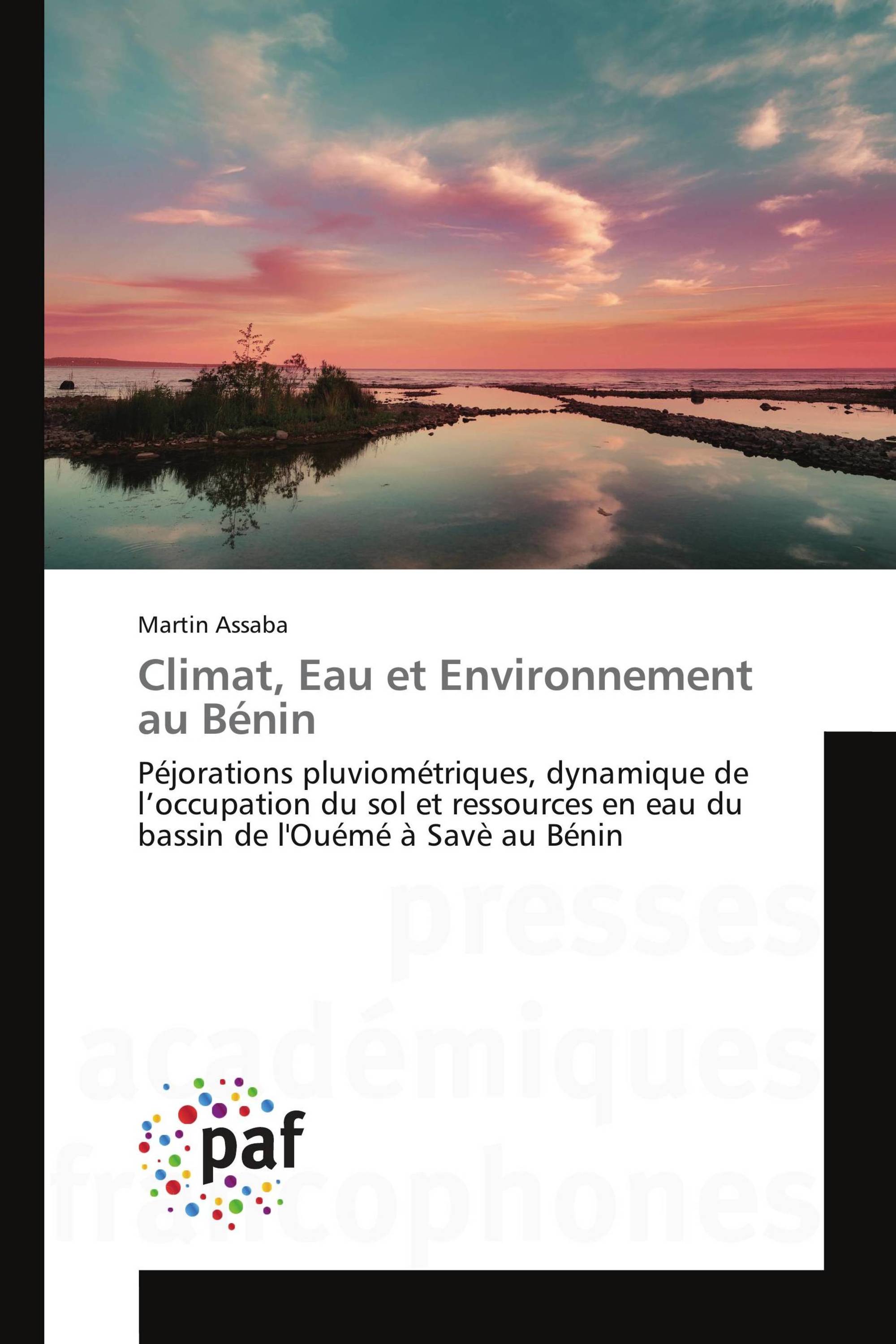 Climat, Eau et Environnement au Bénin