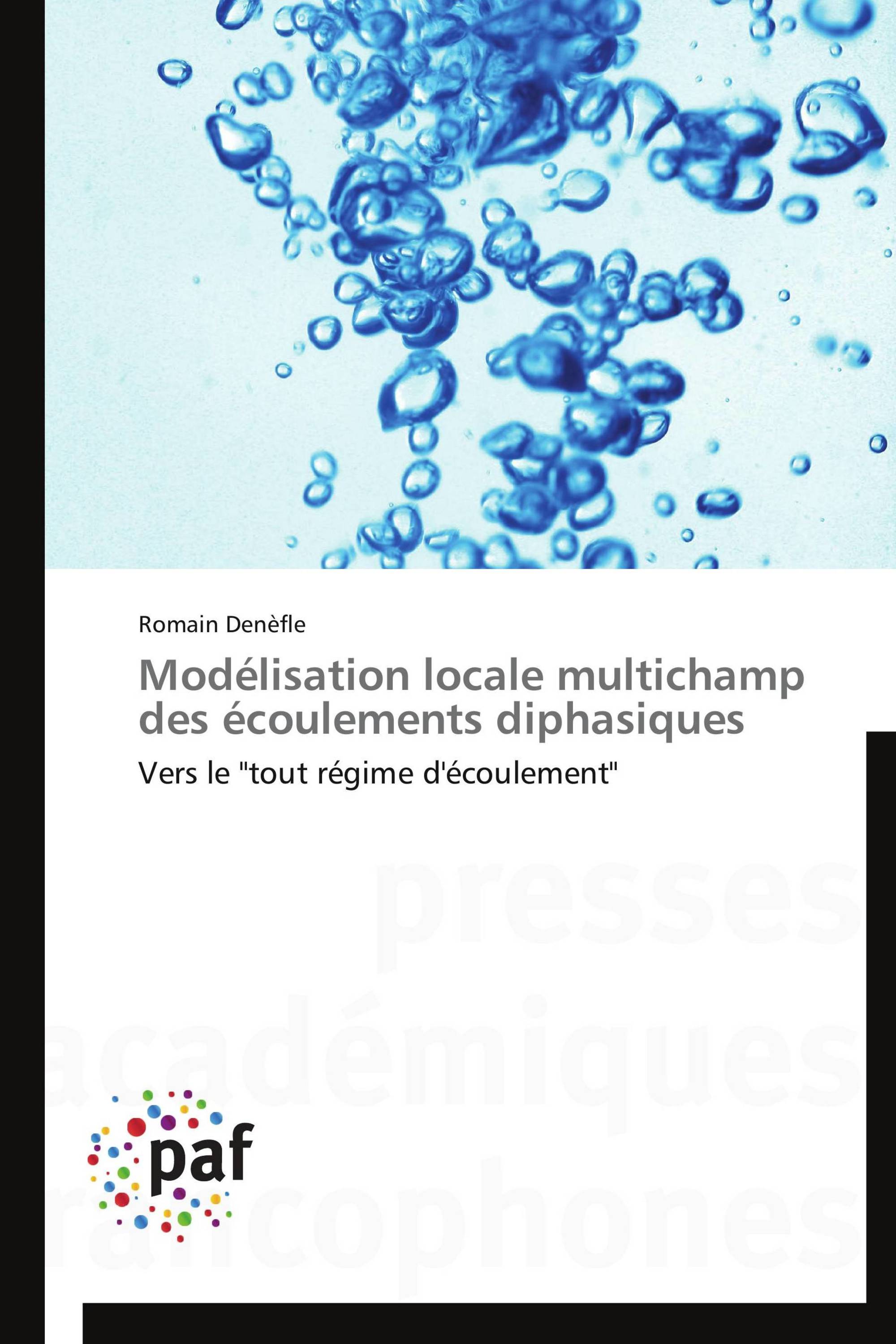 Modélisation locale multichamp des écoulements diphasiques