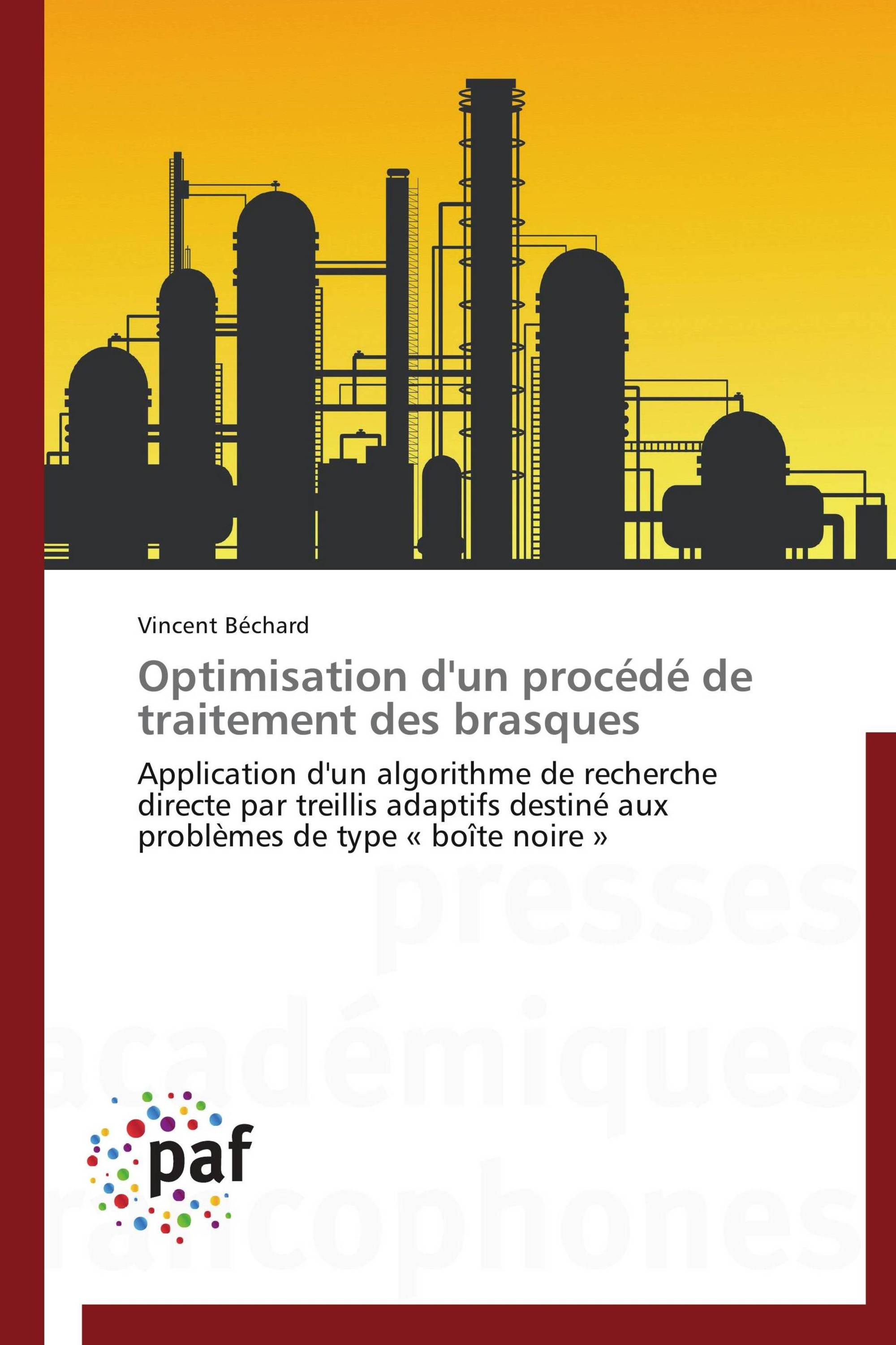 Optimisation d'un procédé de traitement des brasques