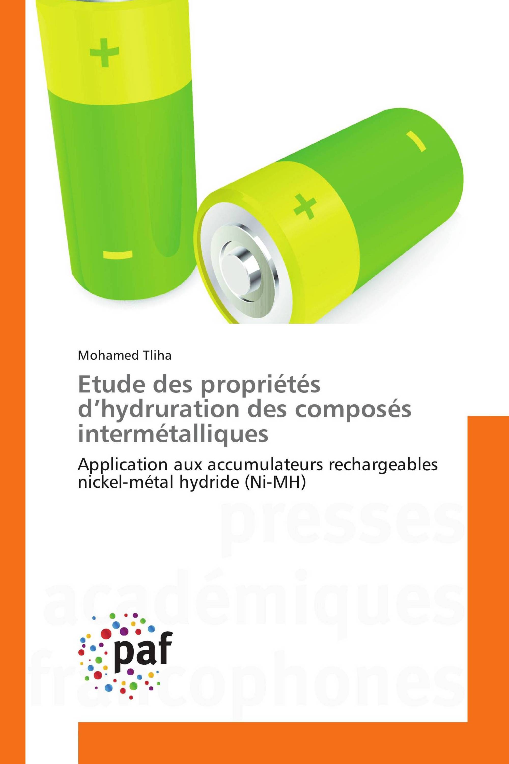 Etude des propriétés d’hydruration des composés intermétalliques