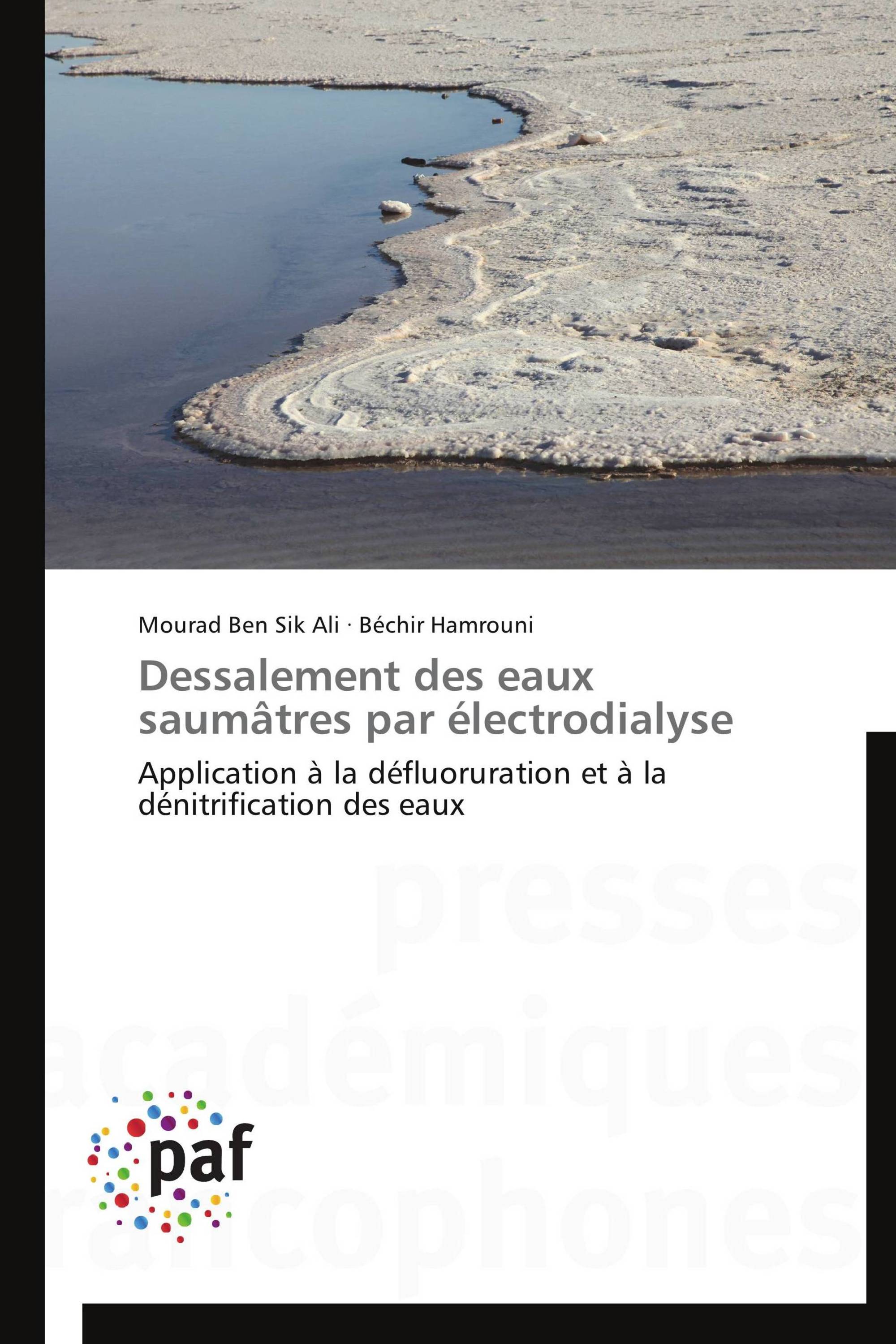 Dessalement des eaux saumâtres par électrodialyse