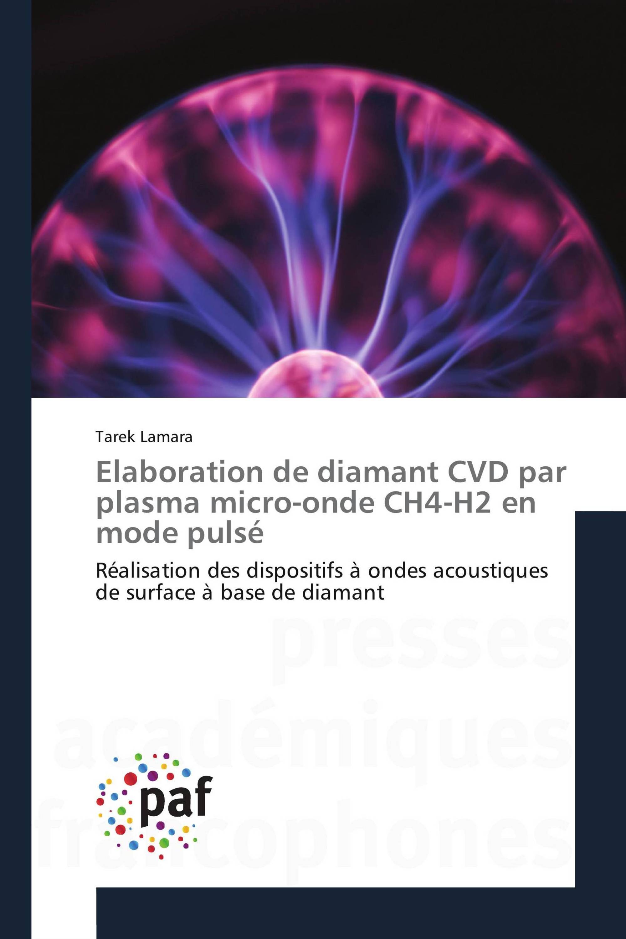 Elaboration de diamant CVD par plasma micro-onde CH4-H2 en mode pulsé