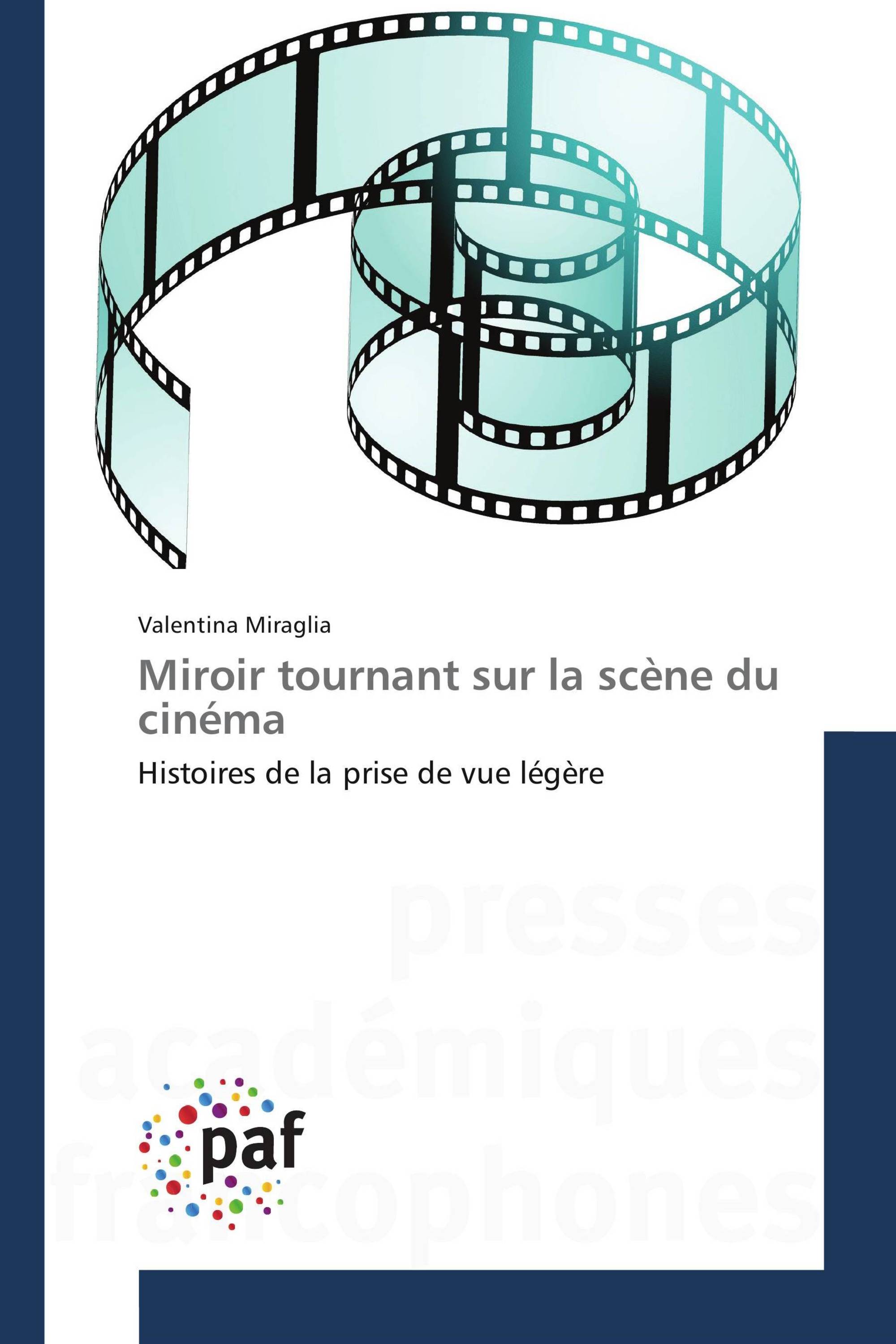 Miroir tournant sur la scène du cinéma