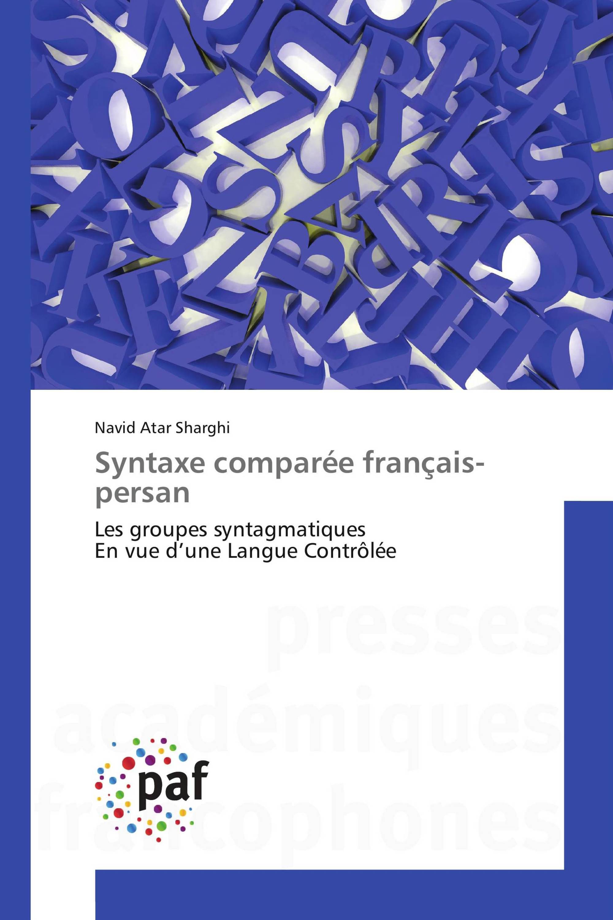 Syntaxe comparée français-persan