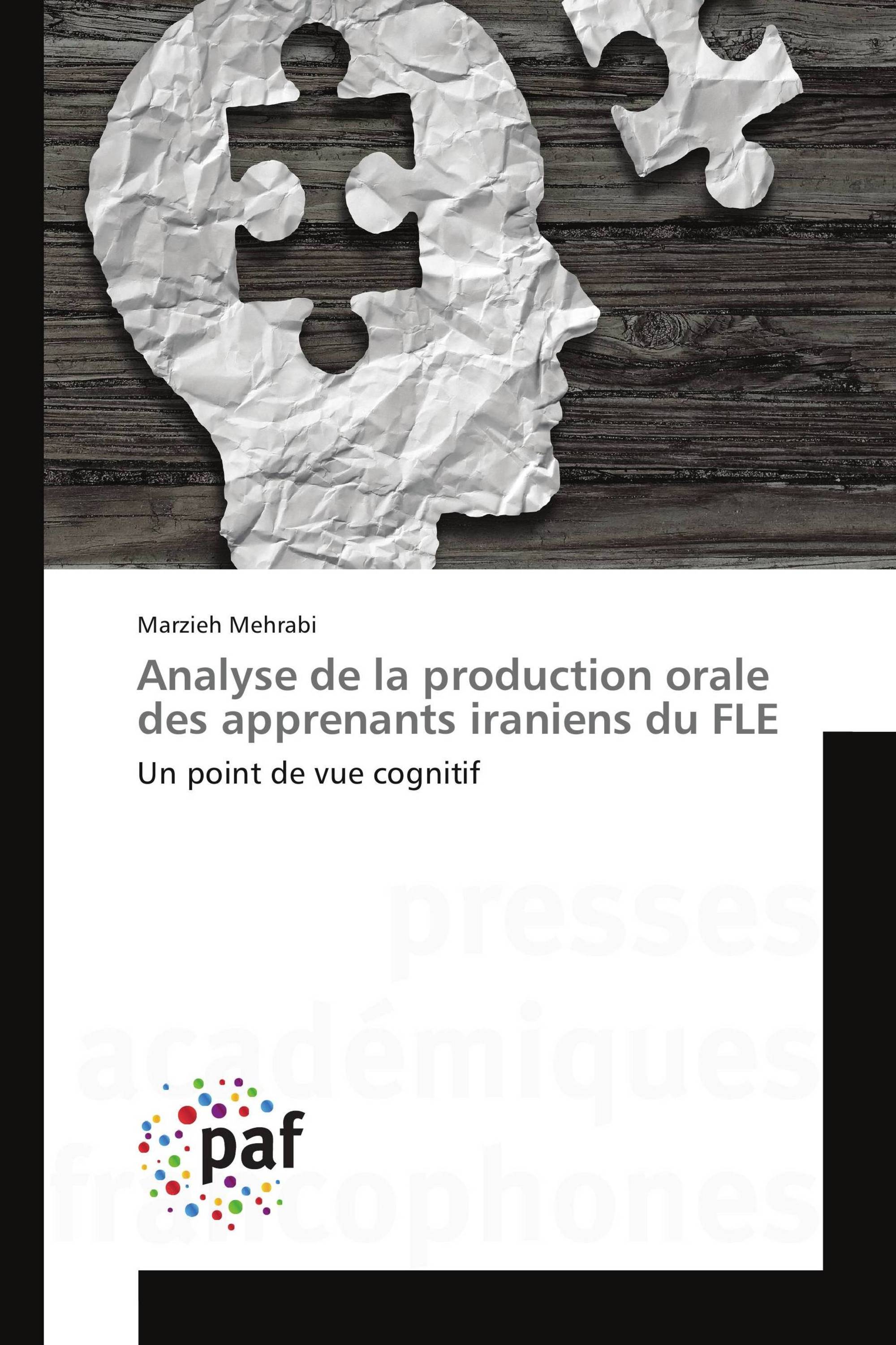 Analyse de la production orale des apprenants iraniens du FLE